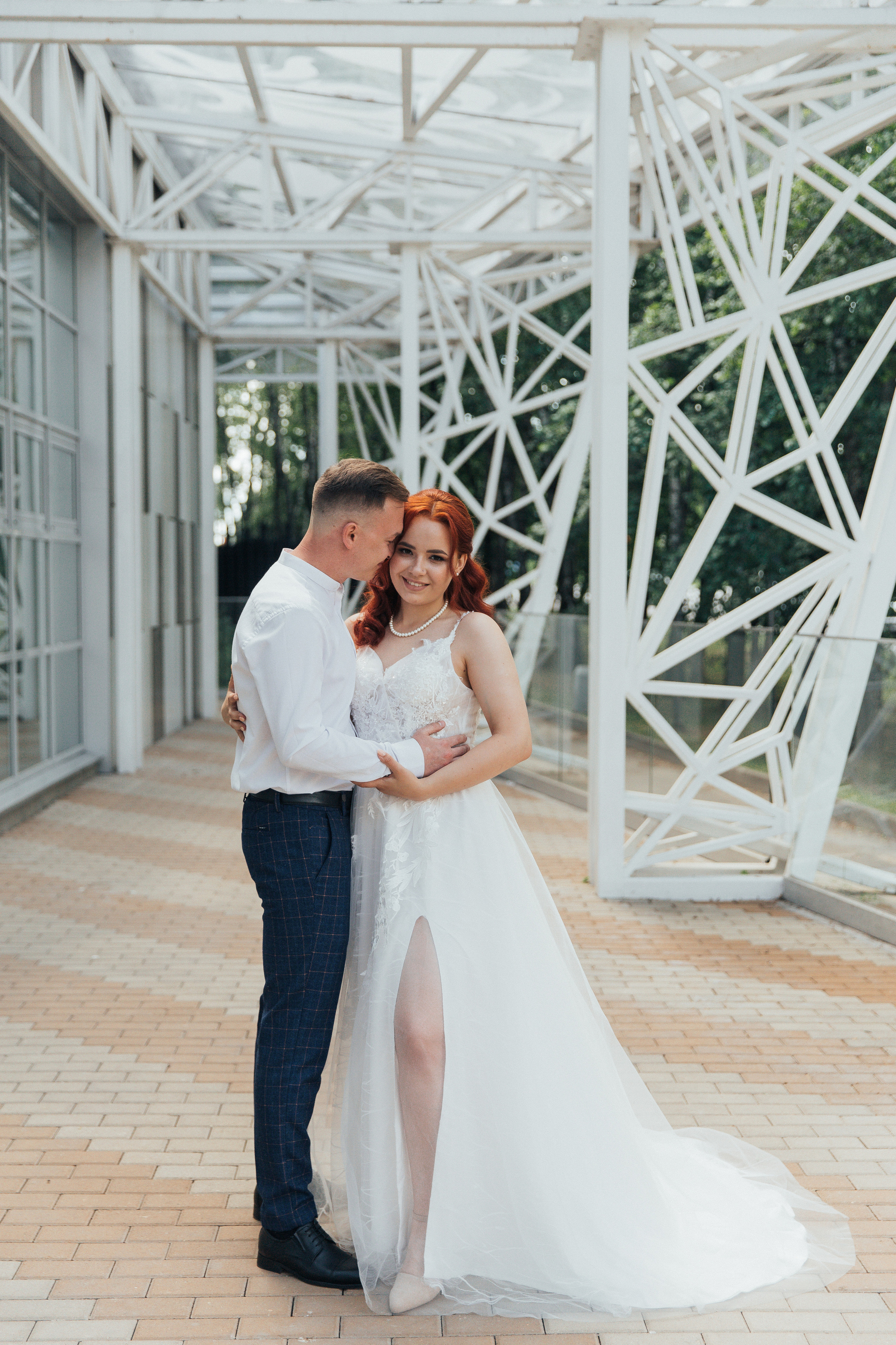 Аня и Андрей свадебная фотосессия в Усадьбе Горки Ленинские. Свадебный фотограф Домодедово Москва Катерина Алехина