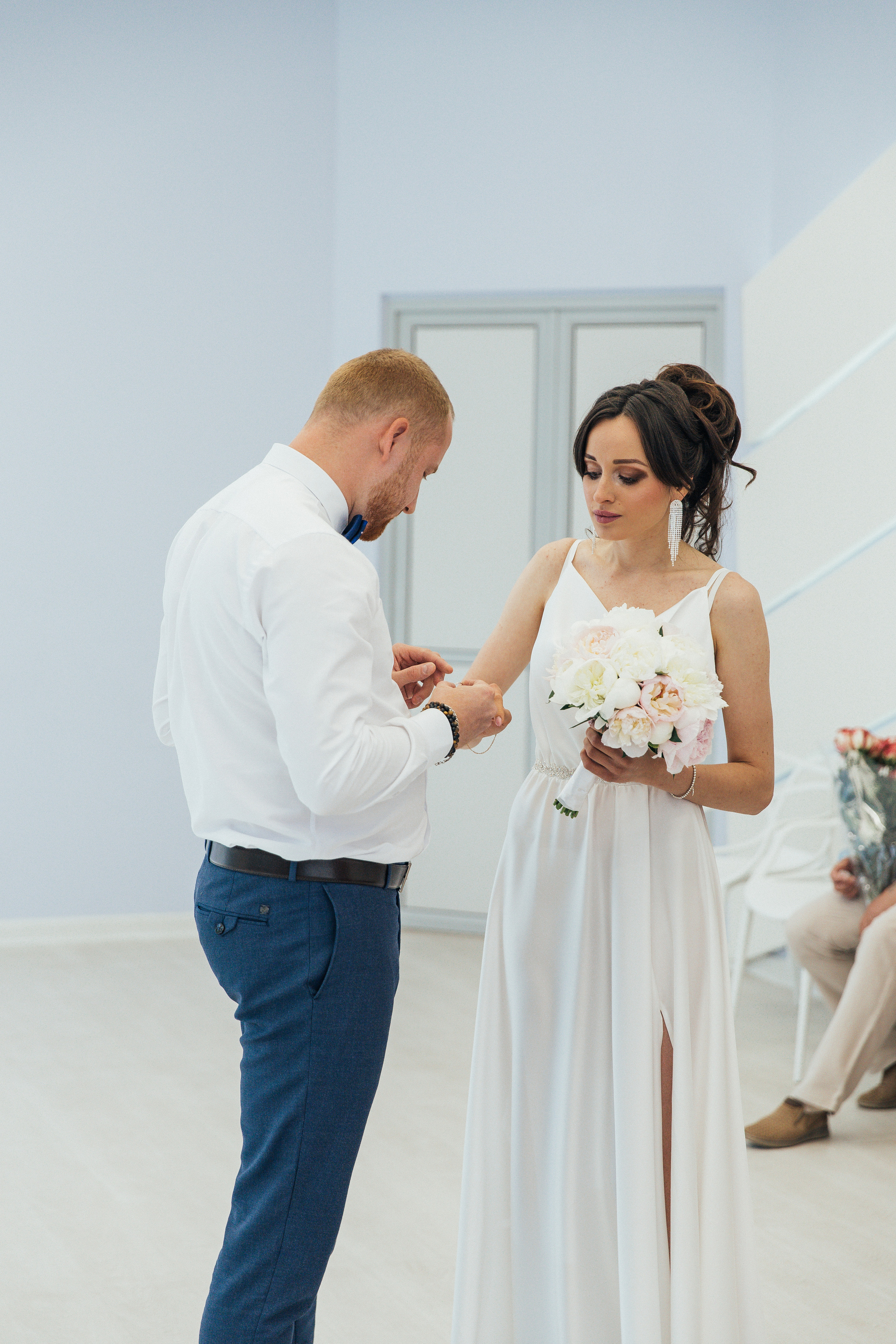 Свадебная съемка в Парке Елочки Домодедово и ЗАГСе Домодедово. Свадебный фотограф Домодедово Москва Катерина Алехина