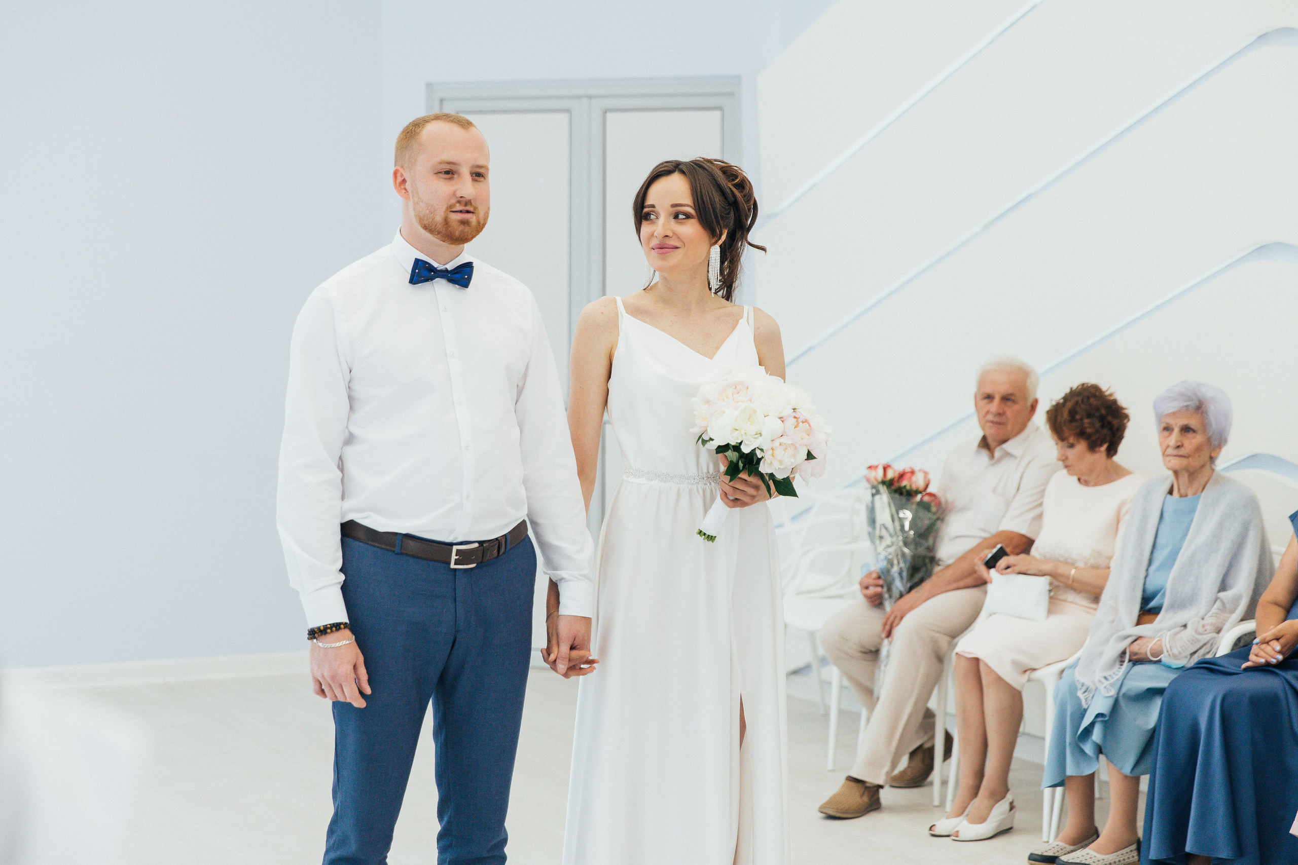 Свадебная съемка в Парке Елочки Домодедово и ЗАГСе Домодедово. Свадебный фотограф Домодедово Москва Катерина Алехина