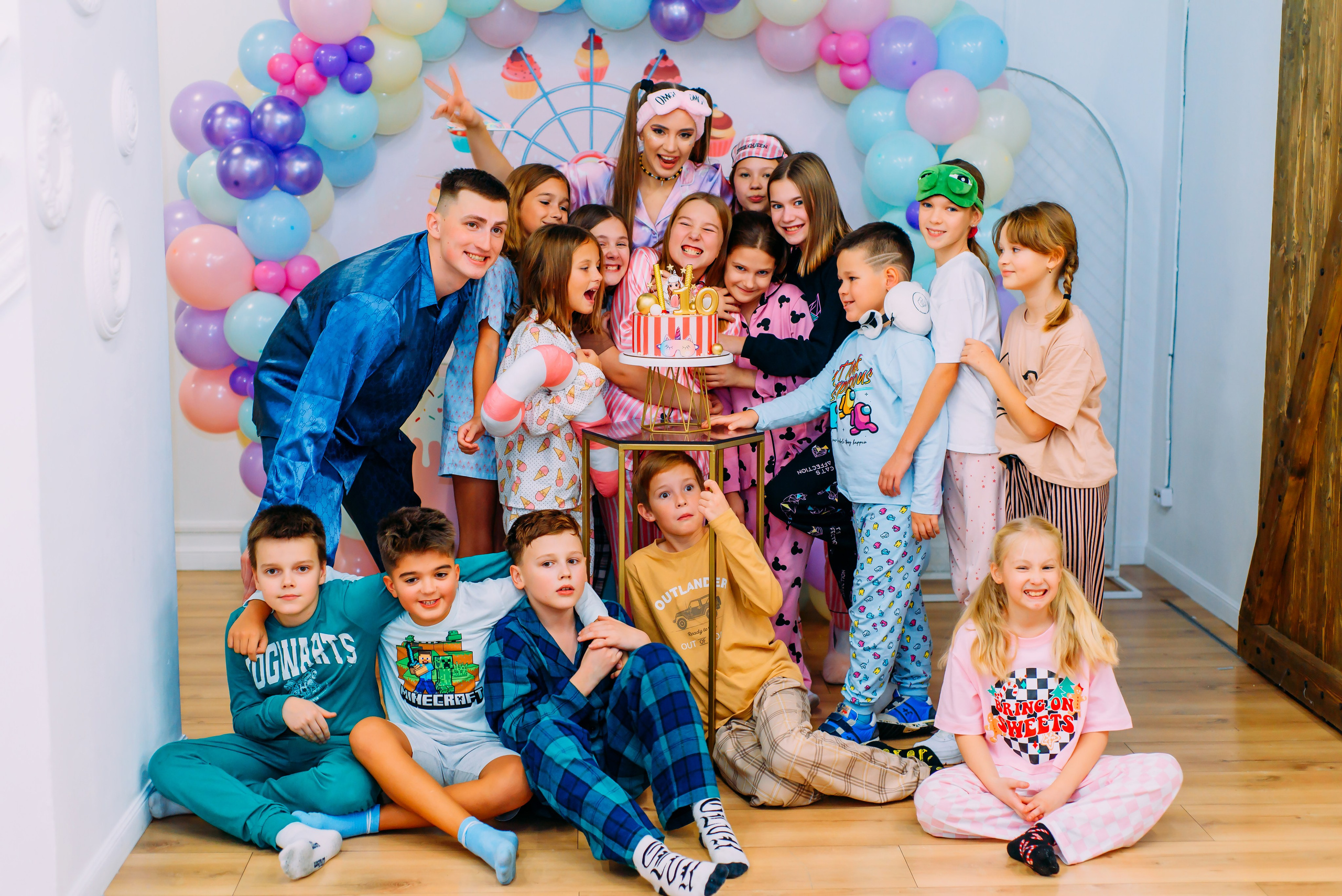 Пижамная вечеринка. Детский и семейный фотограф Эльмира Веселова