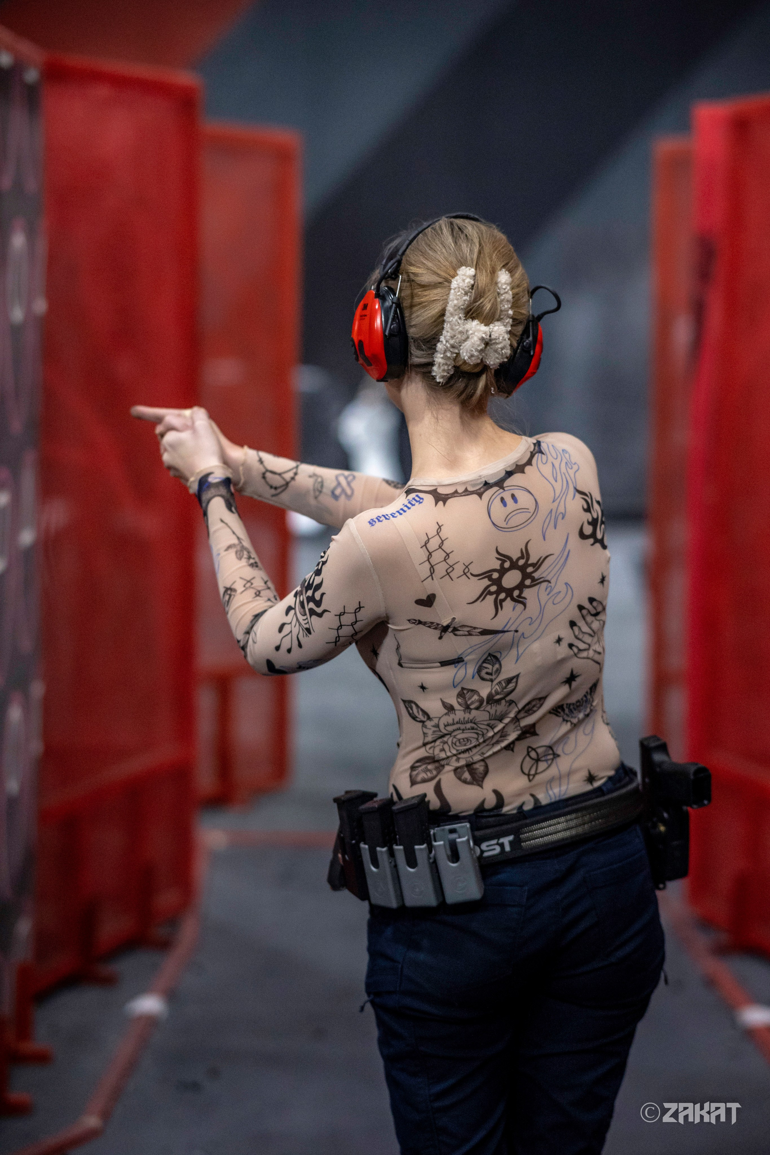 Репортажная съемка соревнования в стрелковом клубе Объект. Репортажный фотограф, Москва, Закат