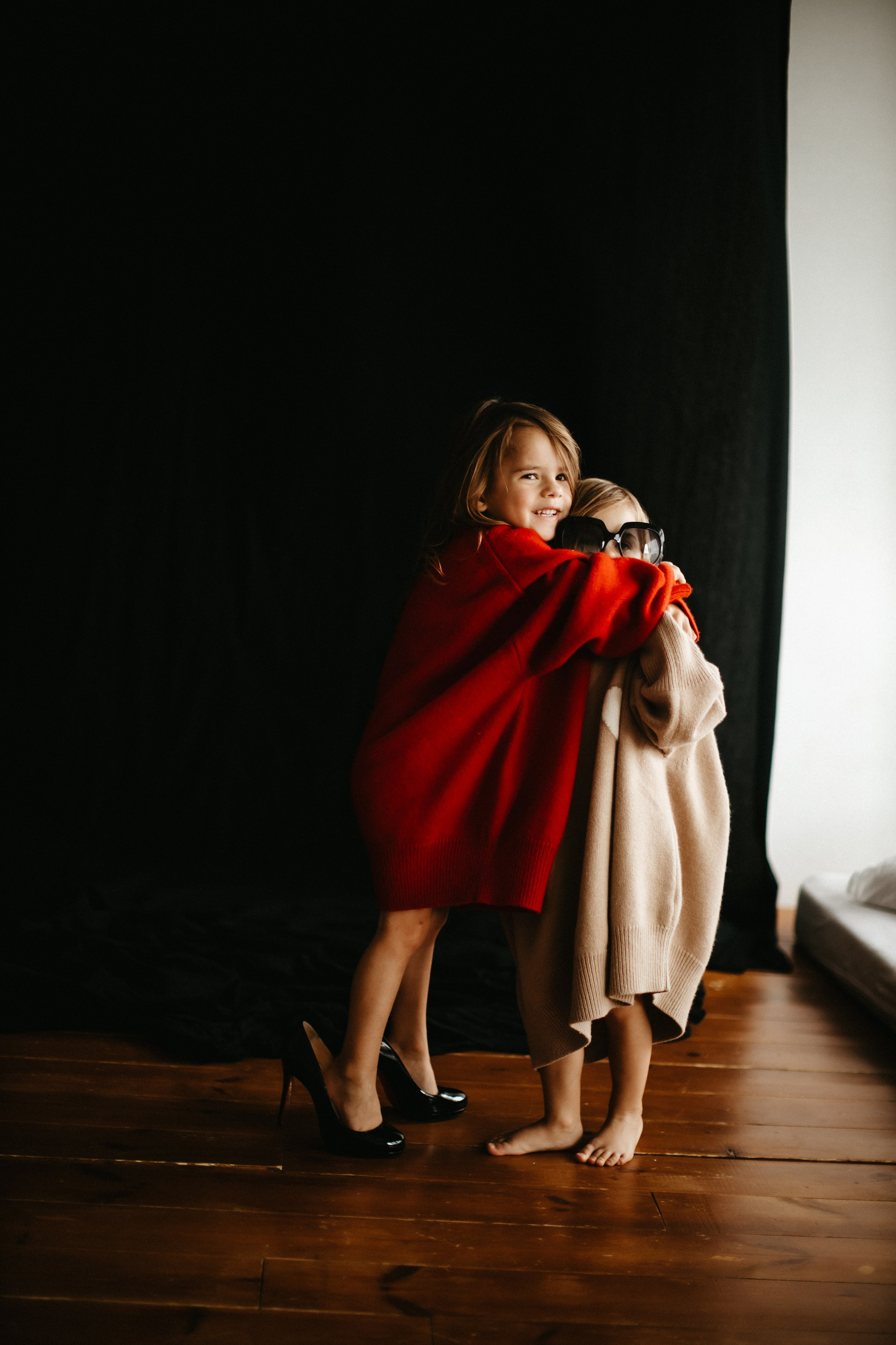 Мама и девочки. Евгения Пелипас