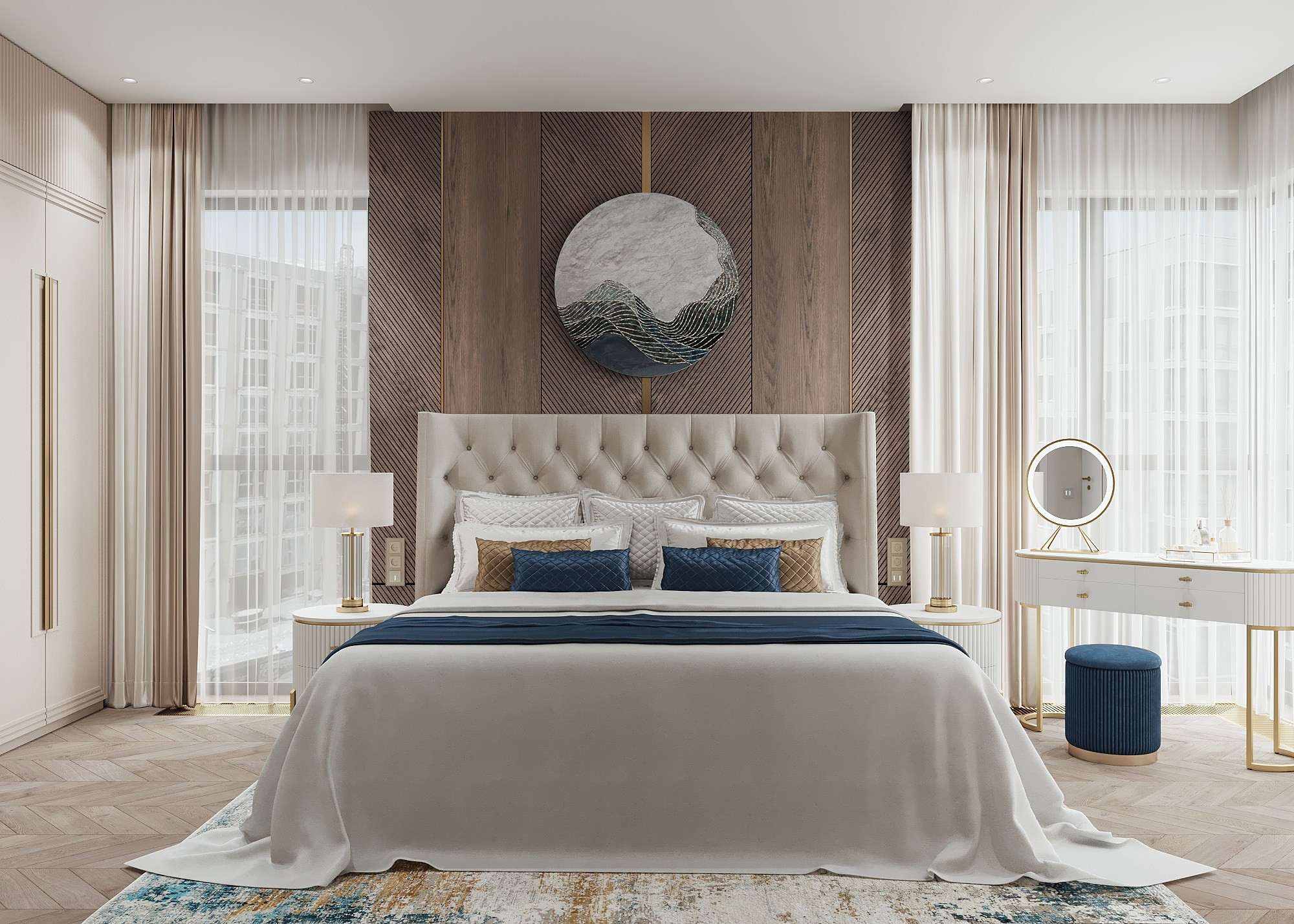 ЖК СКОЛКОВО. Irina Balykina — Interior 3D Visualisation