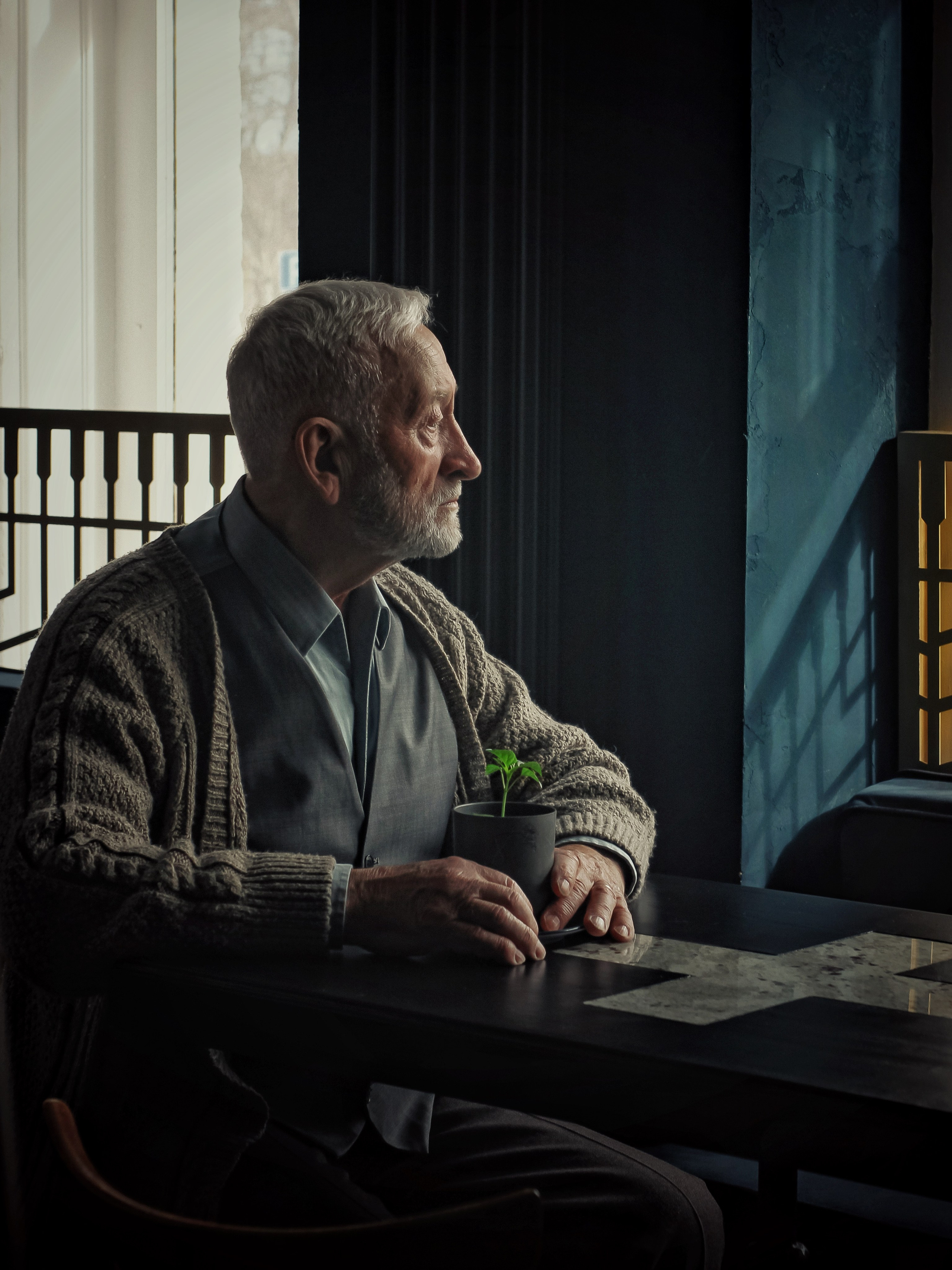 Мужской портрет. Фотограф Евгения Никишина