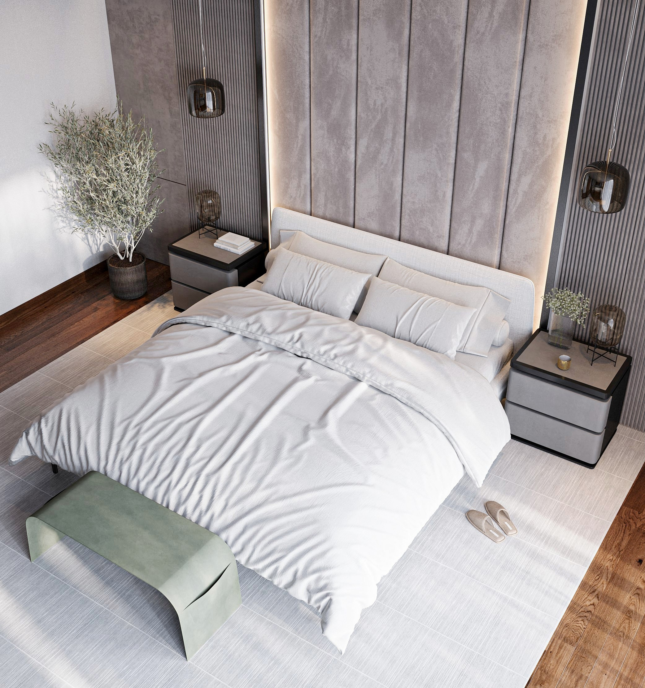 Мастер-спальня. Kindhard-design