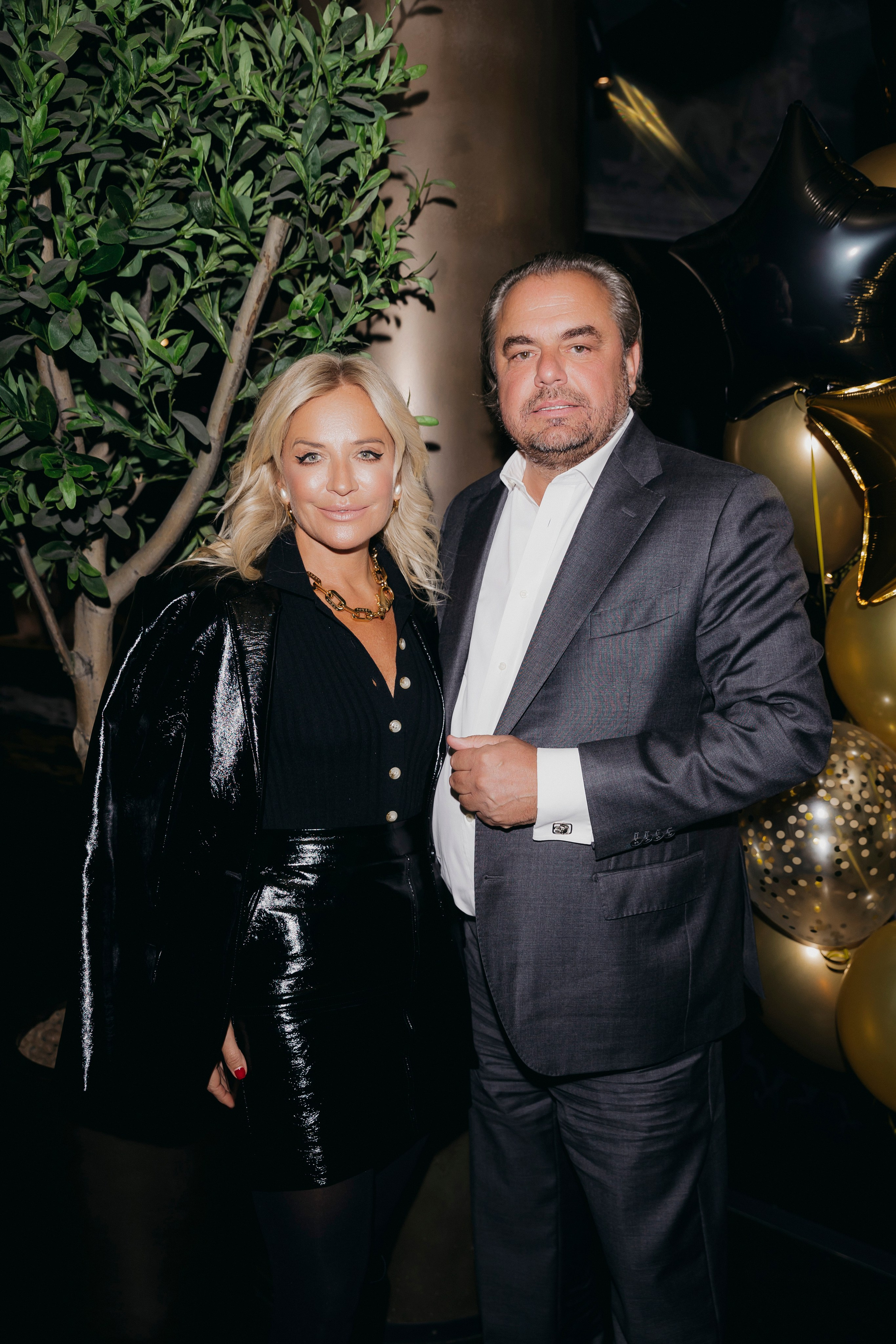 Виктория и Олег Шеляговы на дне рождения ресторана «Пифагор»