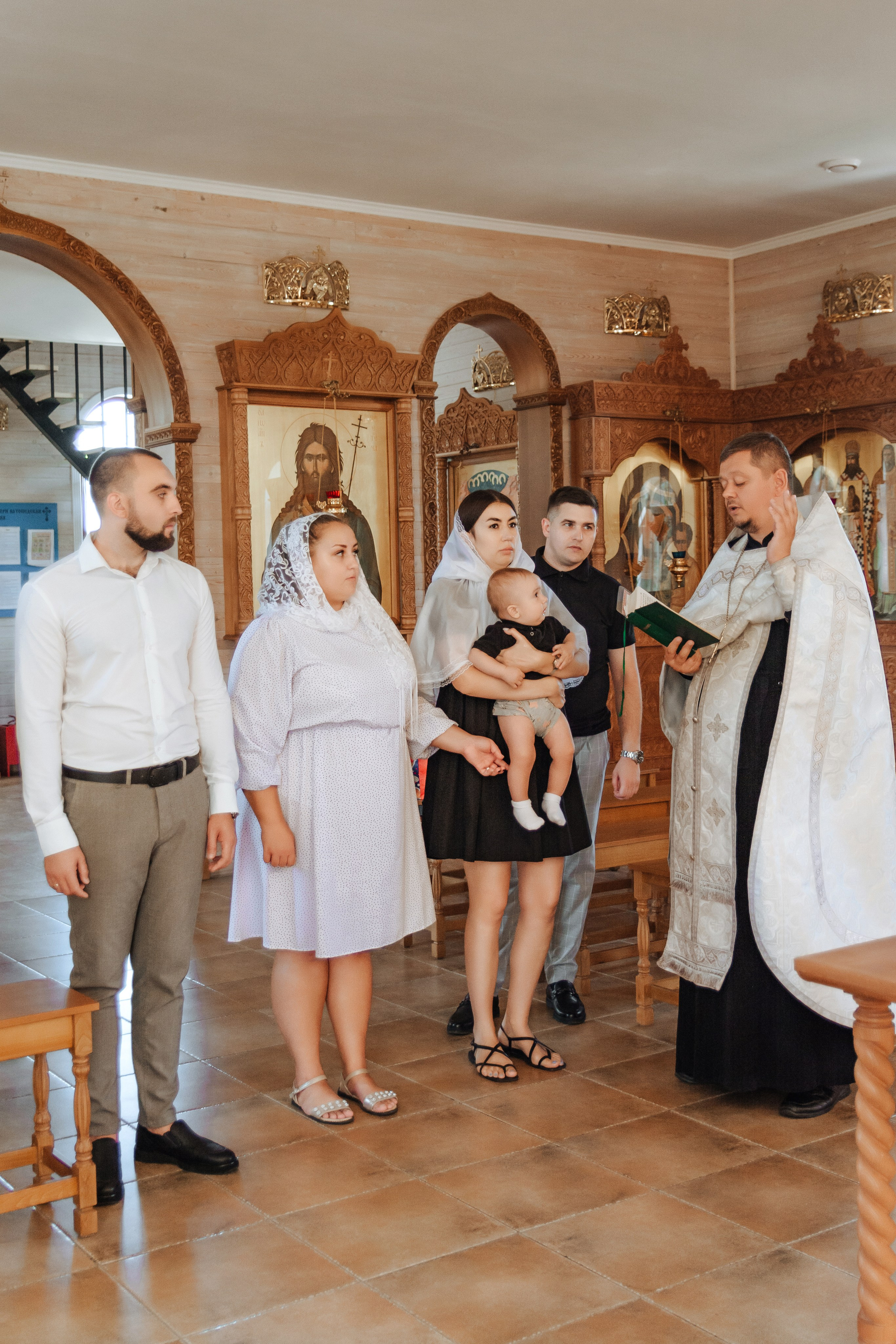 Крещение Демьяна. Семейный и детский фотограф Кущ Наташа