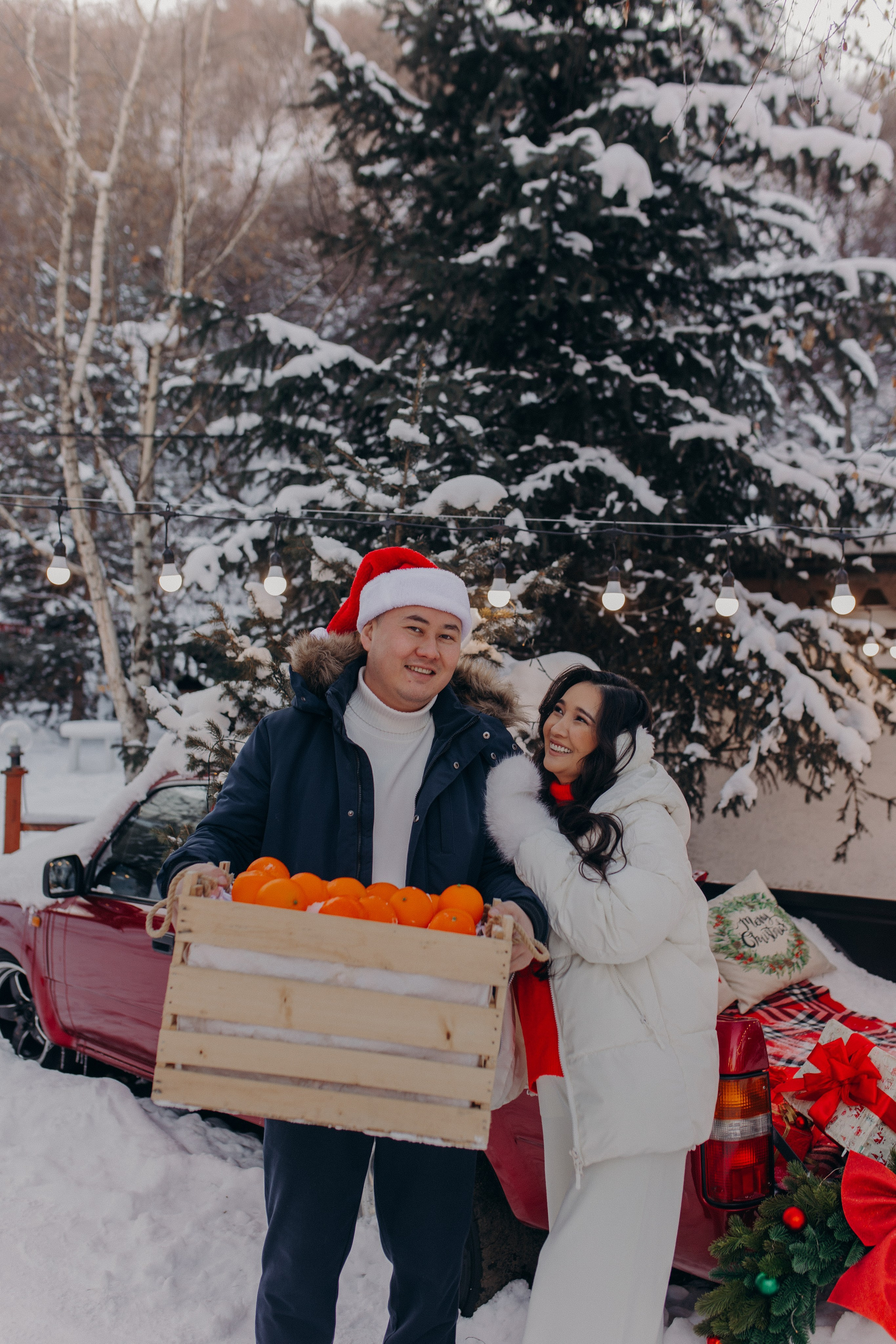 Новогодние фотосессии. Свадебный и семейный фотограф в Алматы Laura Dosmann