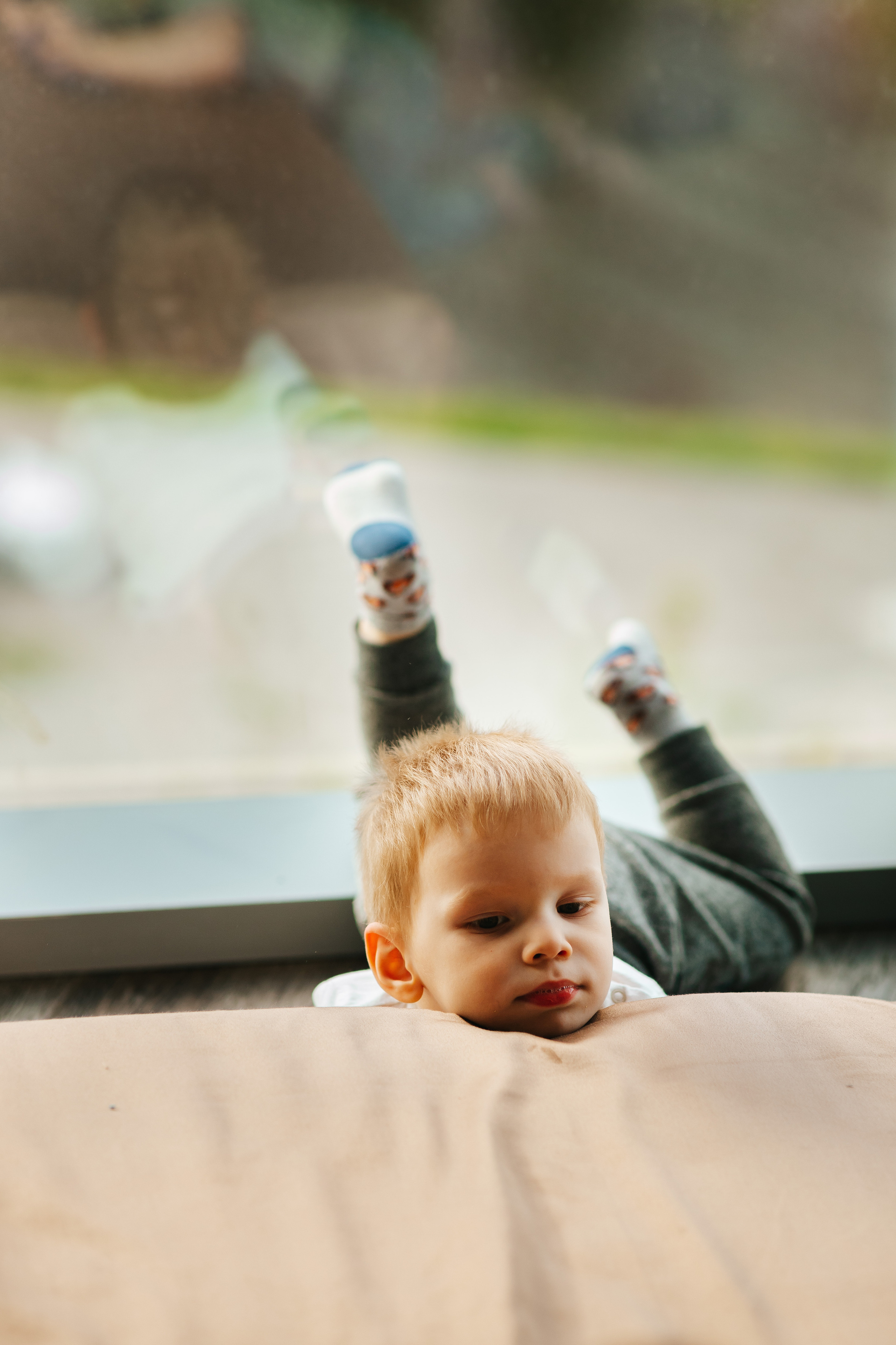 Занятие по гимнастике. Семейный lifestyle фотограф в Санкт-Петербурге Людмила Пахомова