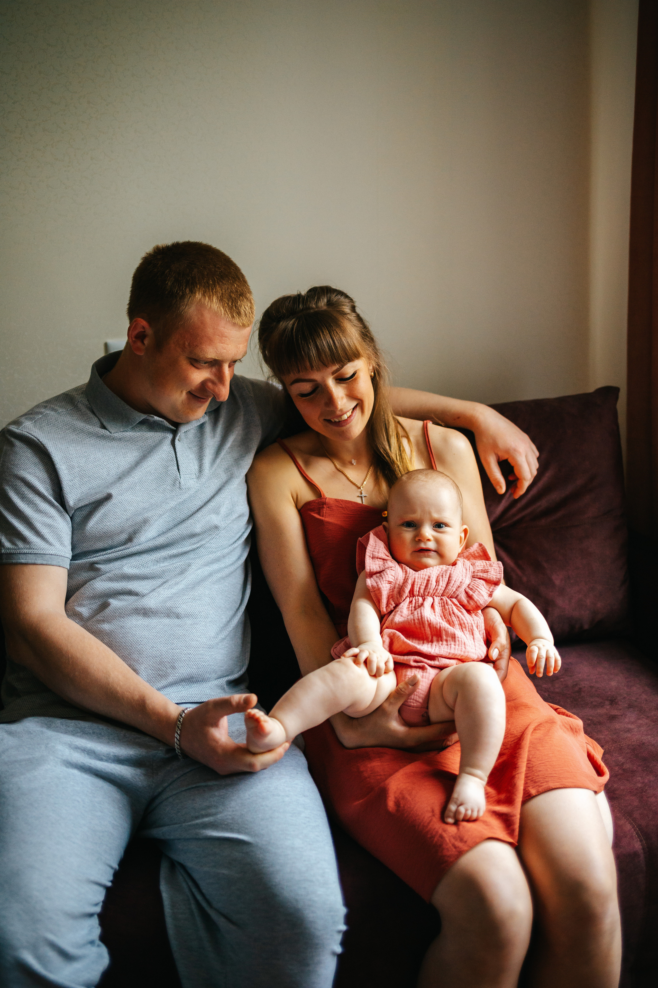 Лере полгодика. Семейный lifestyle фотограф в Санкт-Петербурге Людмила Пахомова