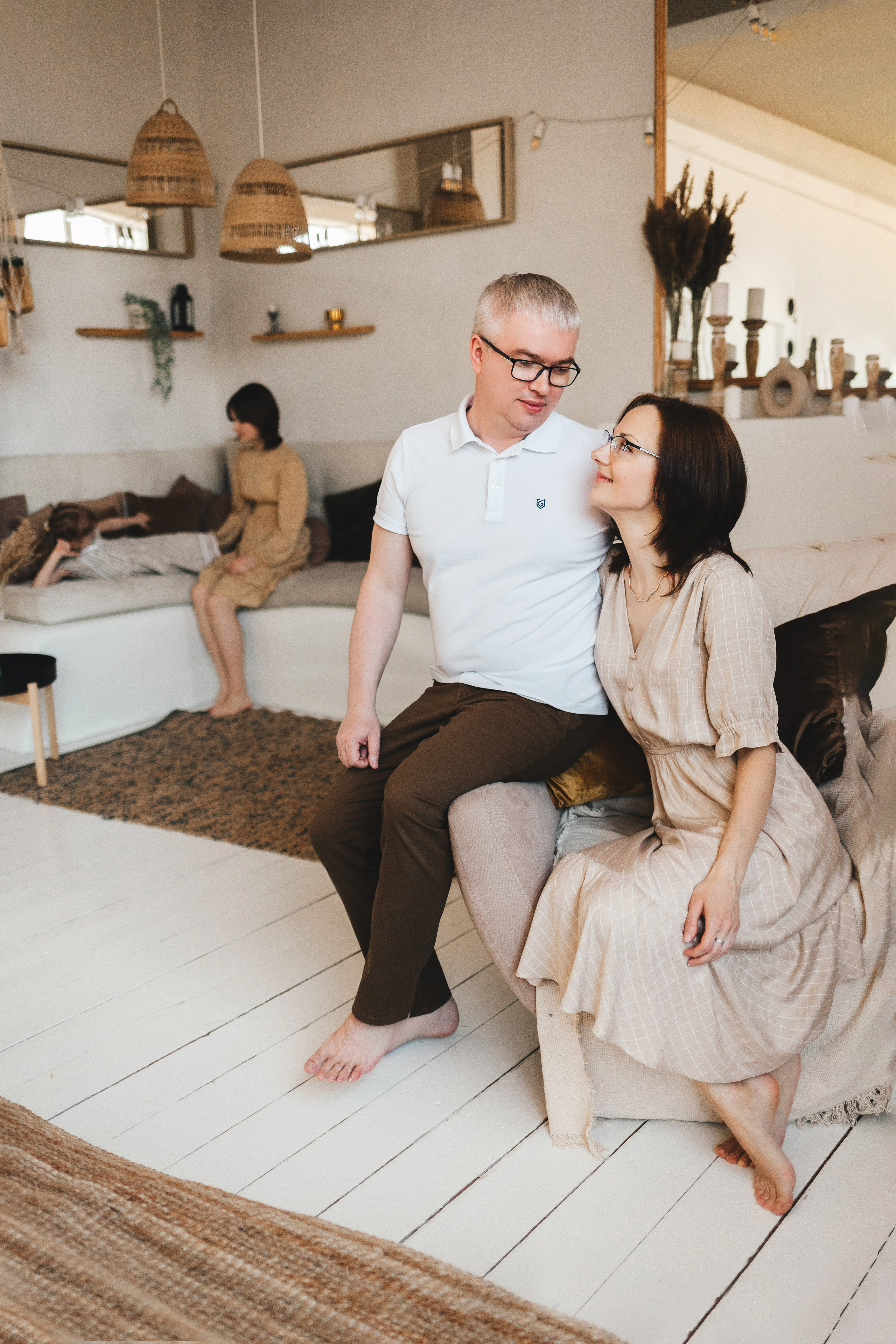 Евгений, Ольга, Анна, Лера. Семейный lifestyle фотограф в Санкт-Петербурге Людмила Пахомова