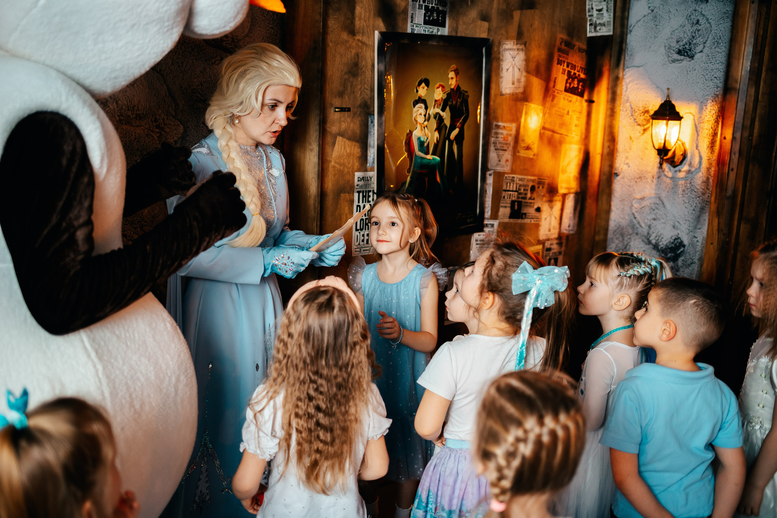 Квест «Холодное сердце». Арине 5 лет. Семейный lifestyle фотограф в Санкт-Петербурге Людмила Пахомова