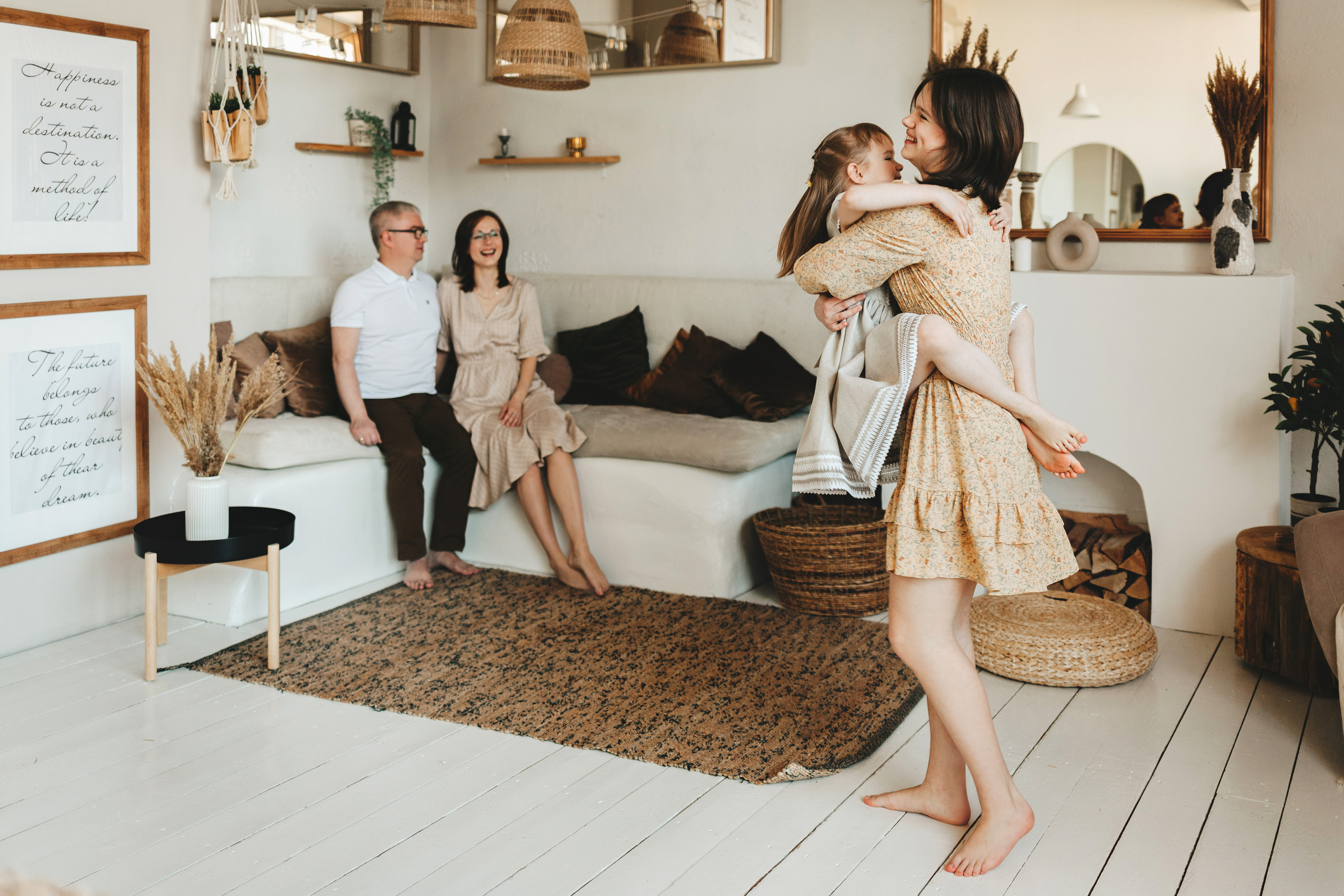 Евгений, Ольга, Анна, Лера. Семейный lifestyle фотограф в Санкт-Петербурге Людмила Пахомова