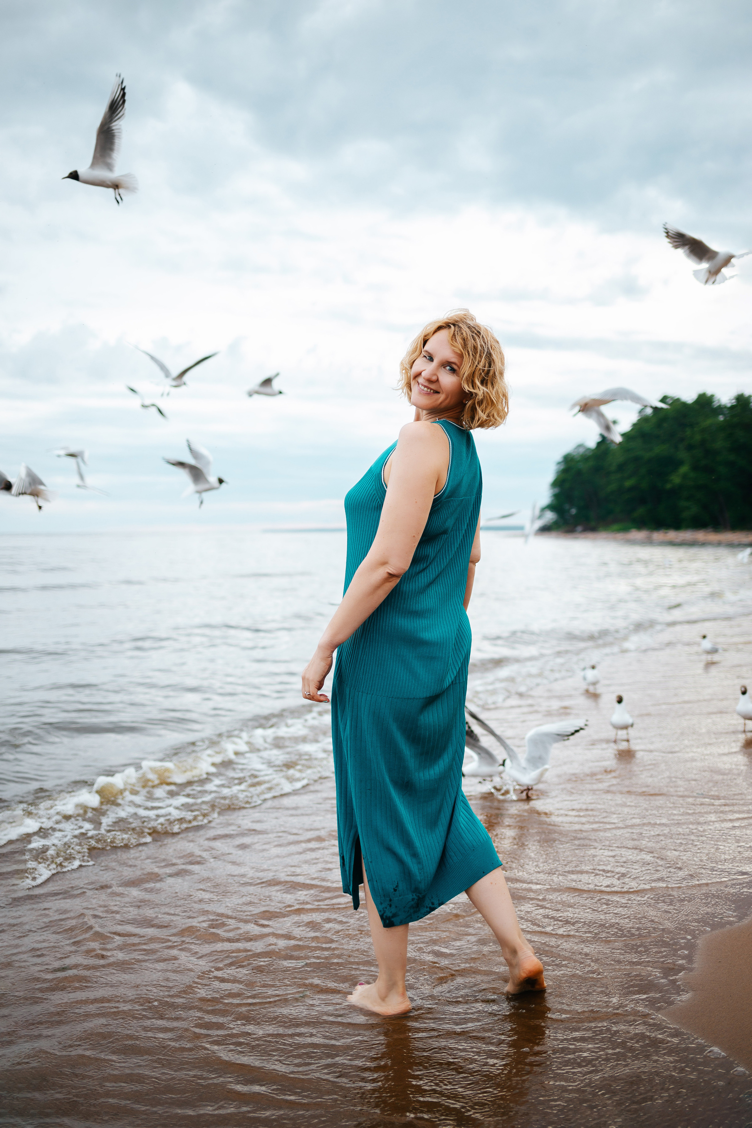 Три подружки на Финском заливе. Семейный lifestyle фотограф в Санкт-Петербурге Людмила Пахомова