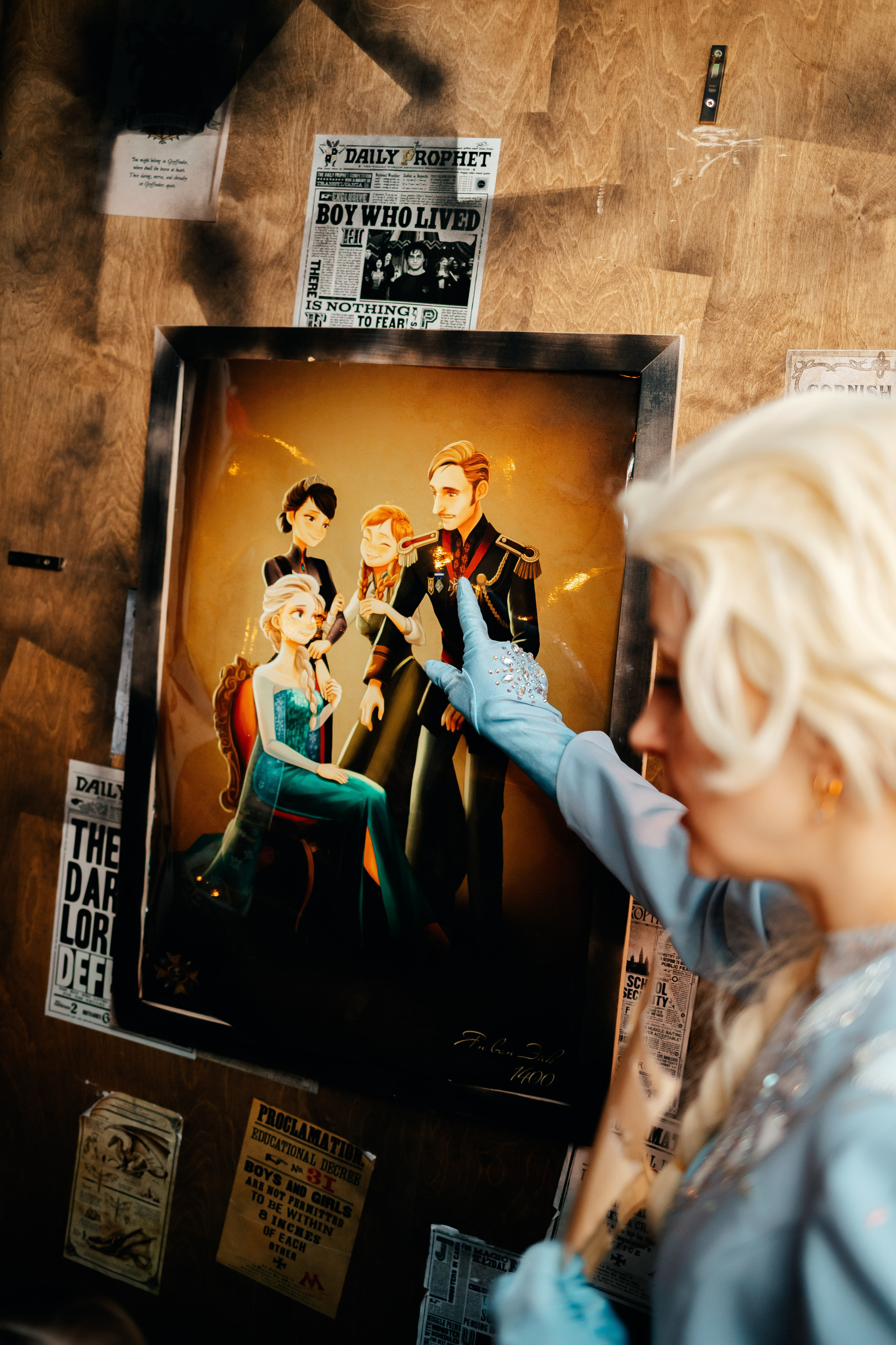 Квест «Холодное сердце». Арине 5 лет. Семейный lifestyle фотограф в Санкт-Петербурге Людмила Пахомова