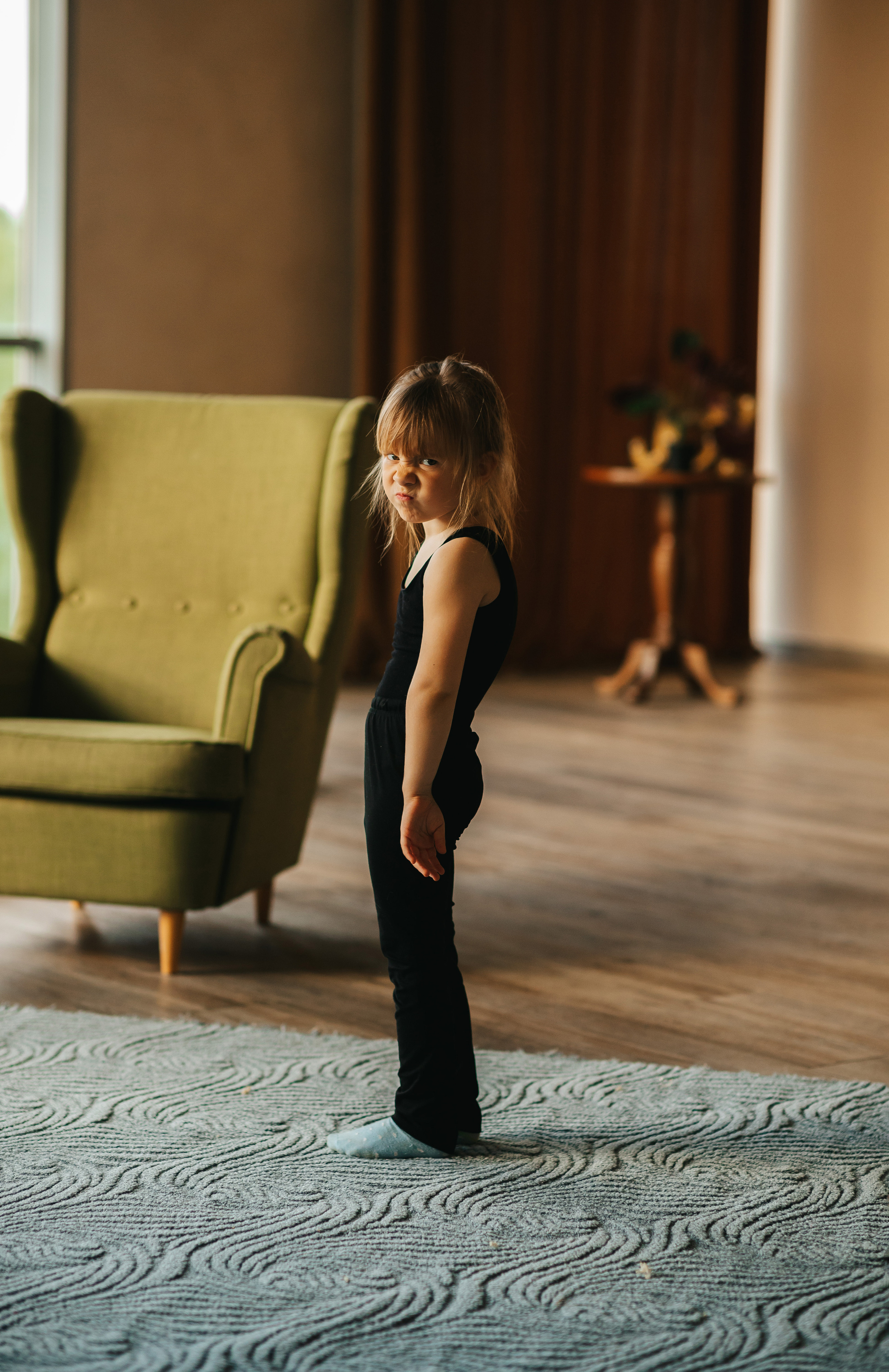 Занятие по гимнастике. Семейный lifestyle фотограф в Санкт-Петербурге Людмила Пахомова