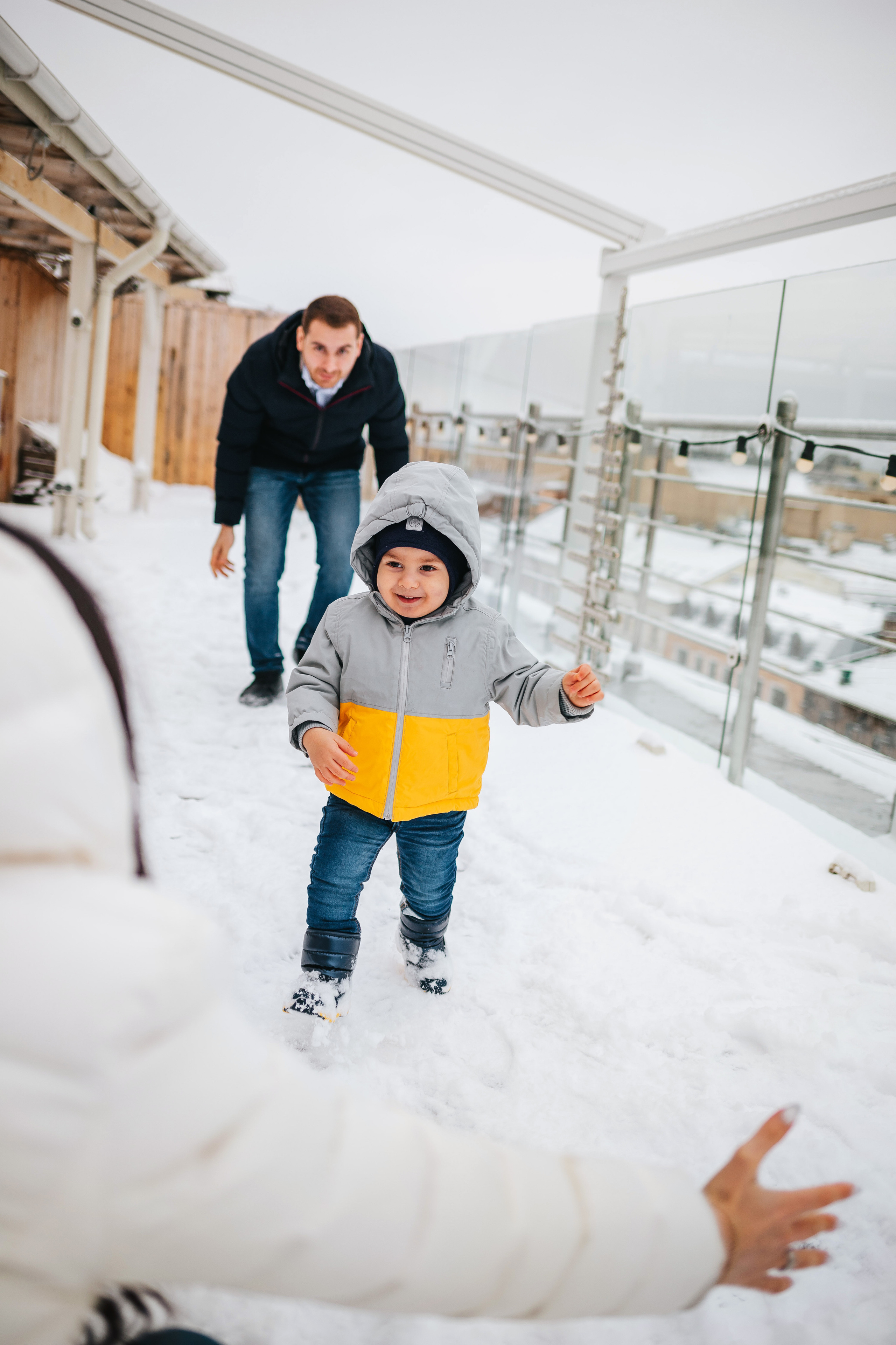 Новогодняя прогулка и фотосессия в кафе. Семейный lifestyle фотограф в Санкт-Петербурге Людмила Пахомова