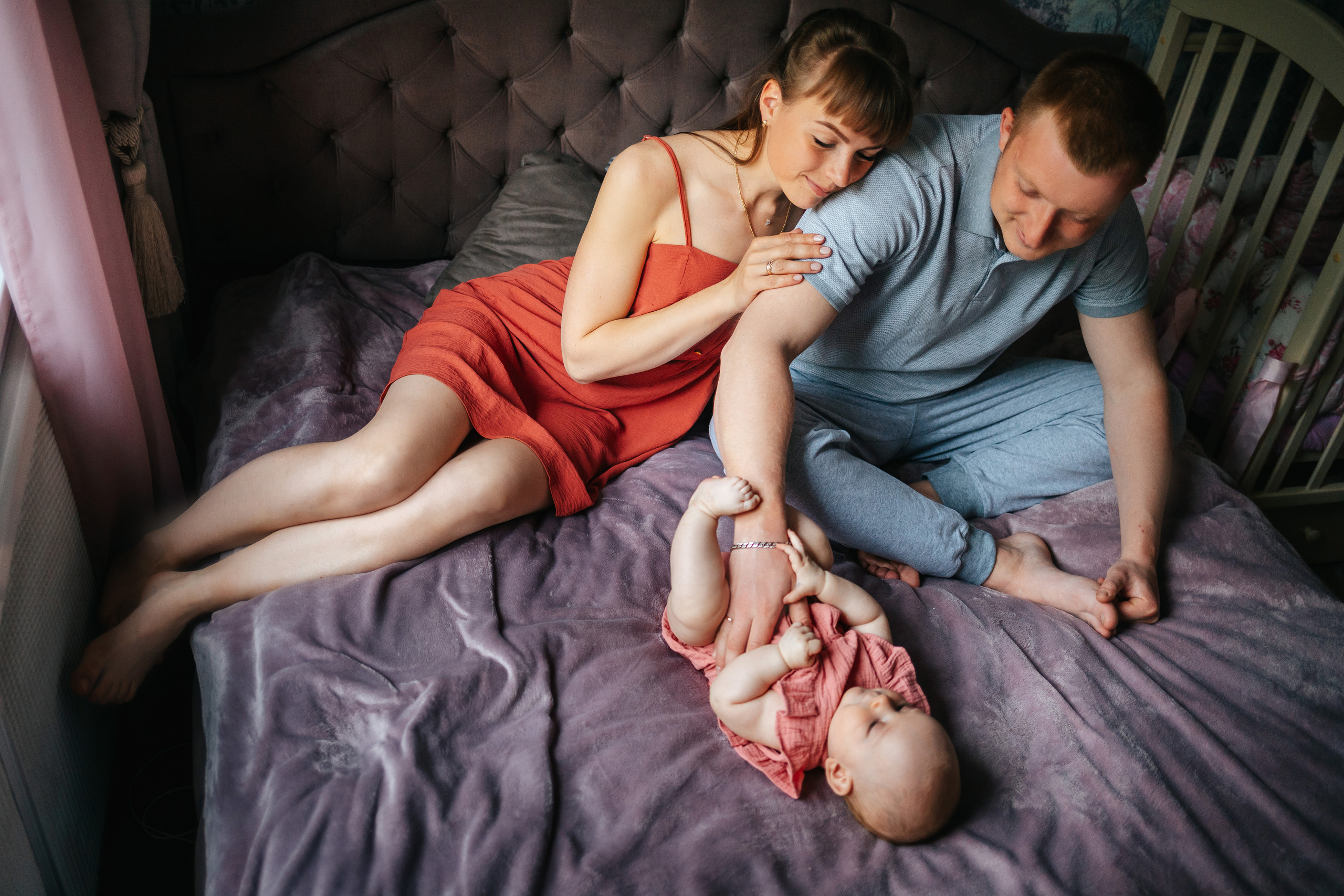 Лере полгодика. Семейный lifestyle фотограф в Санкт-Петербурге Людмила Пахомова