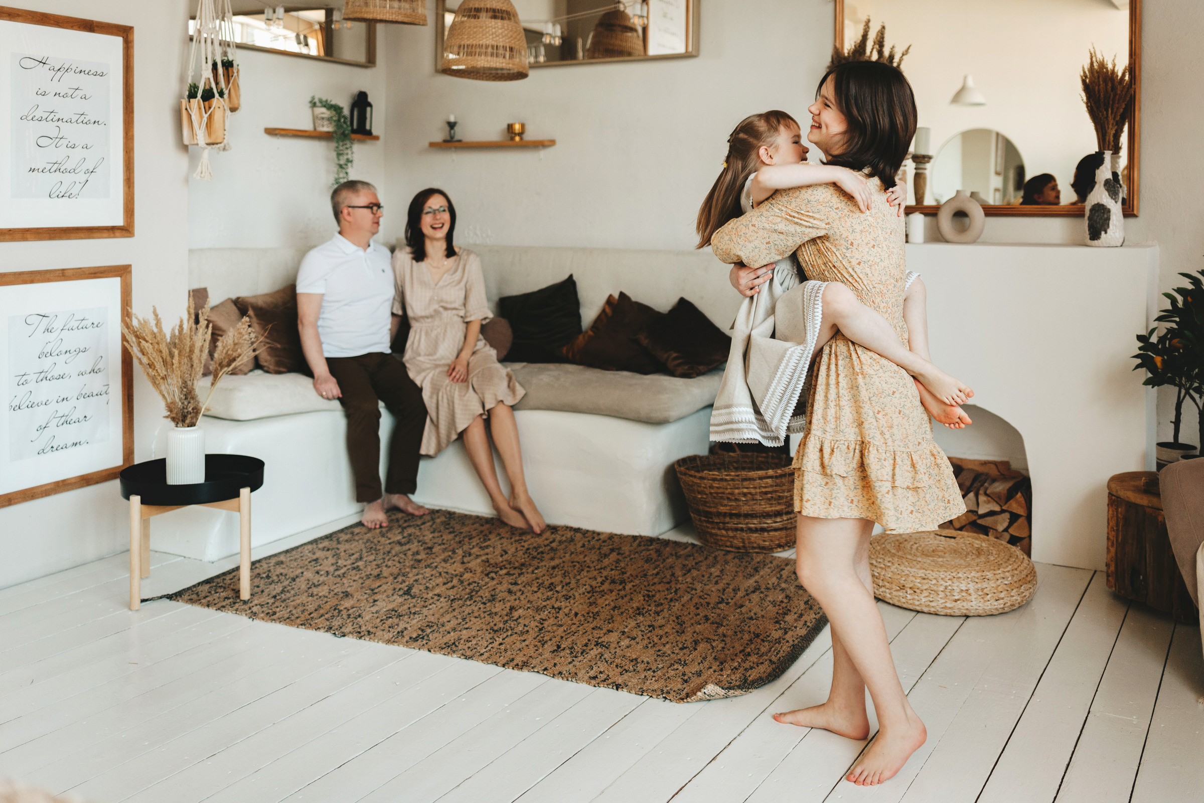 Евгений, Ольга, Анна, Лера. Семейный lifestyle фотограф в Санкт-Петербурге Людмила Пахомова