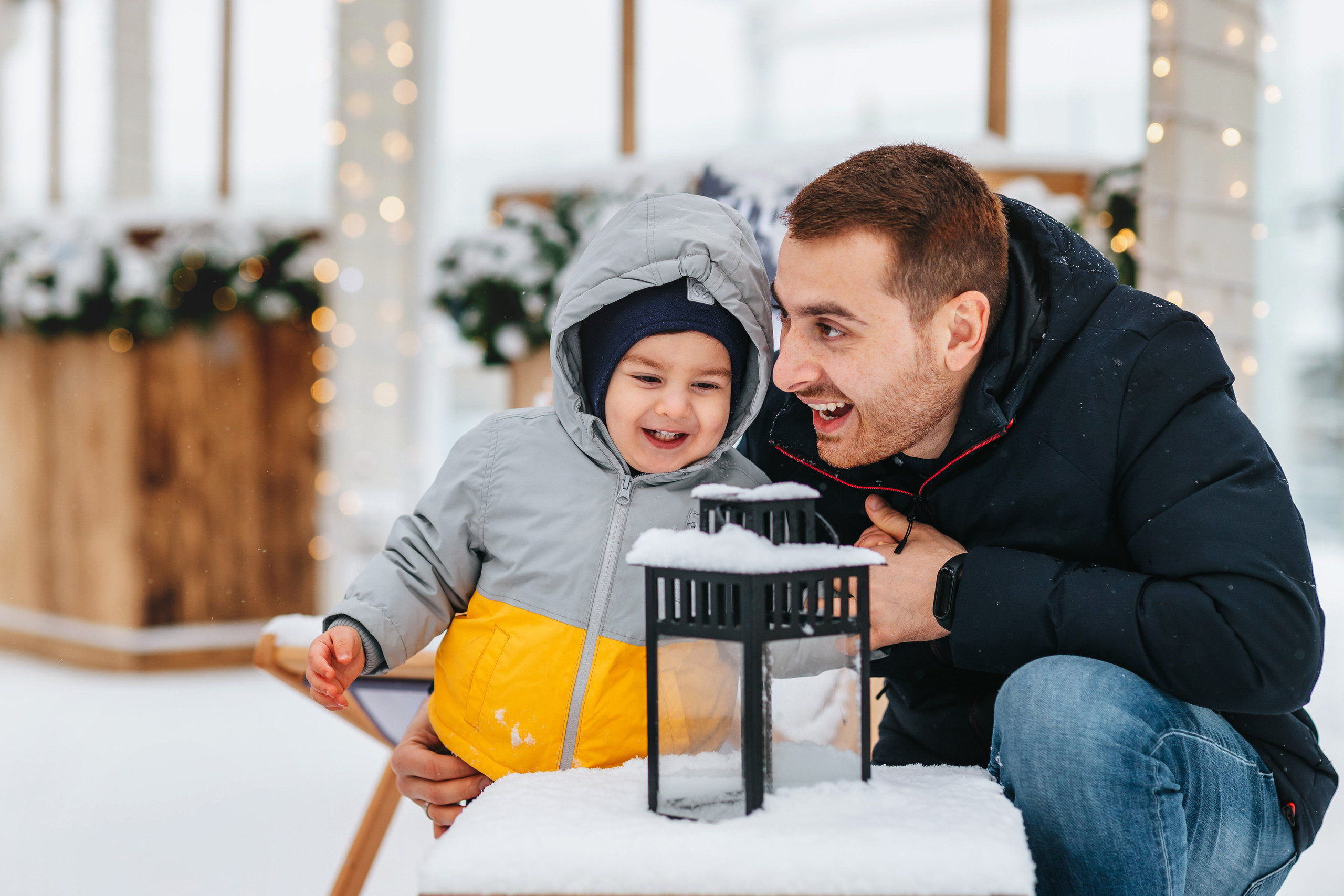 Новогодняя прогулка и фотосессия в кафе. Семейный lifestyle фотограф в Санкт-Петербурге Людмила Пахомова