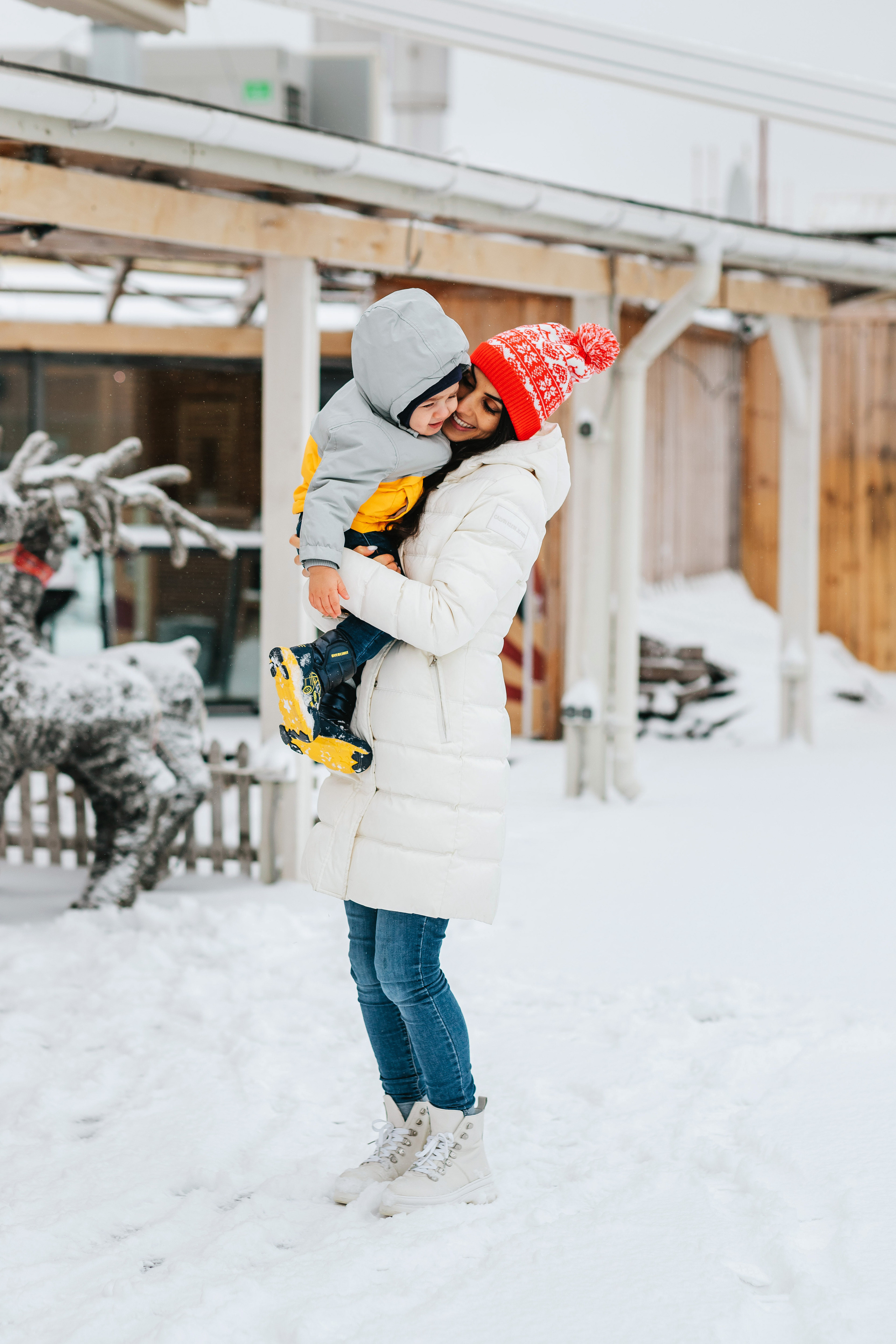 Новогодняя прогулка и фотосессия в кафе. Семейный lifestyle фотограф в Санкт-Петербурге Людмила Пахомова