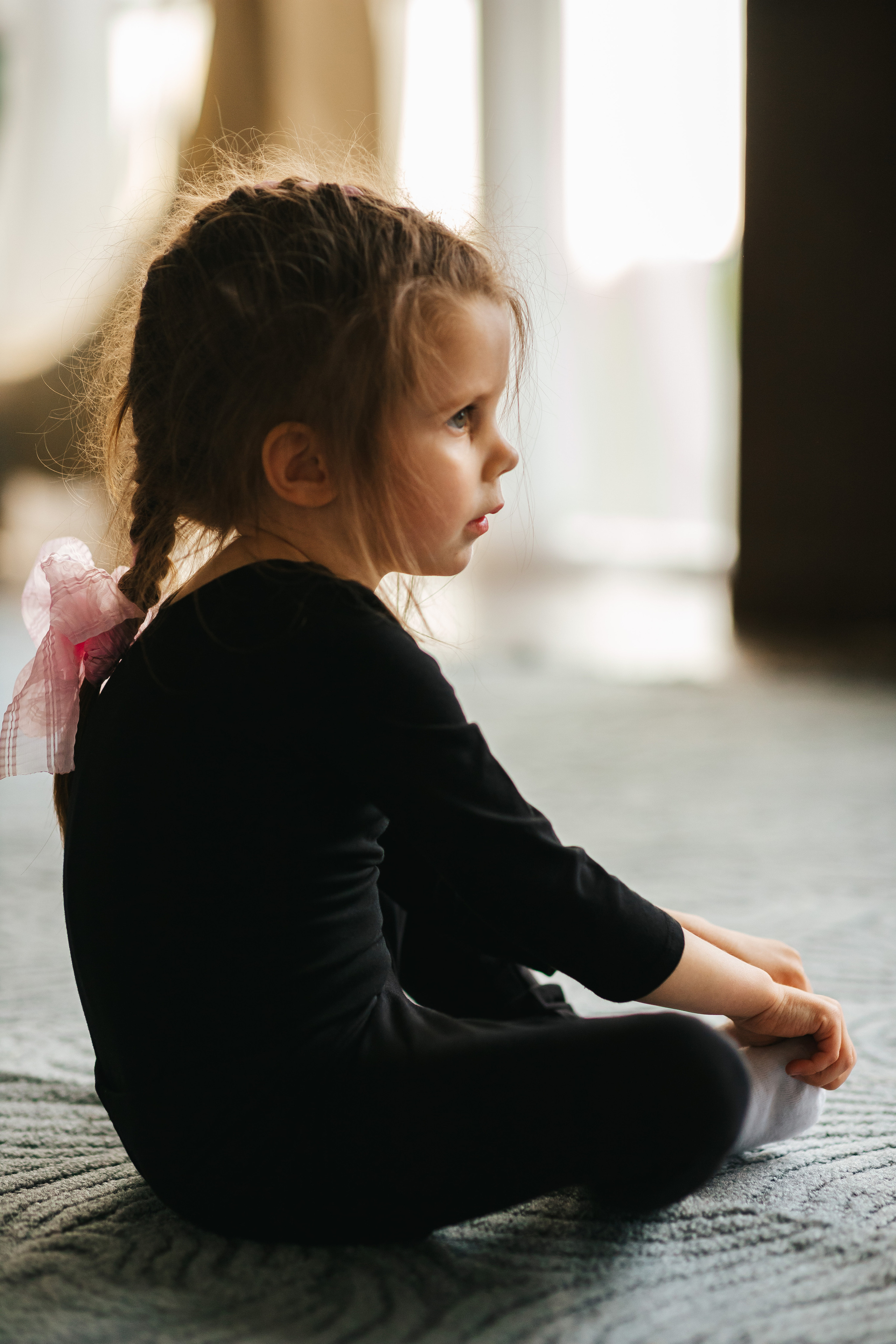 Занятие по гимнастике. Семейный lifestyle фотограф в Санкт-Петербурге Людмила Пахомова