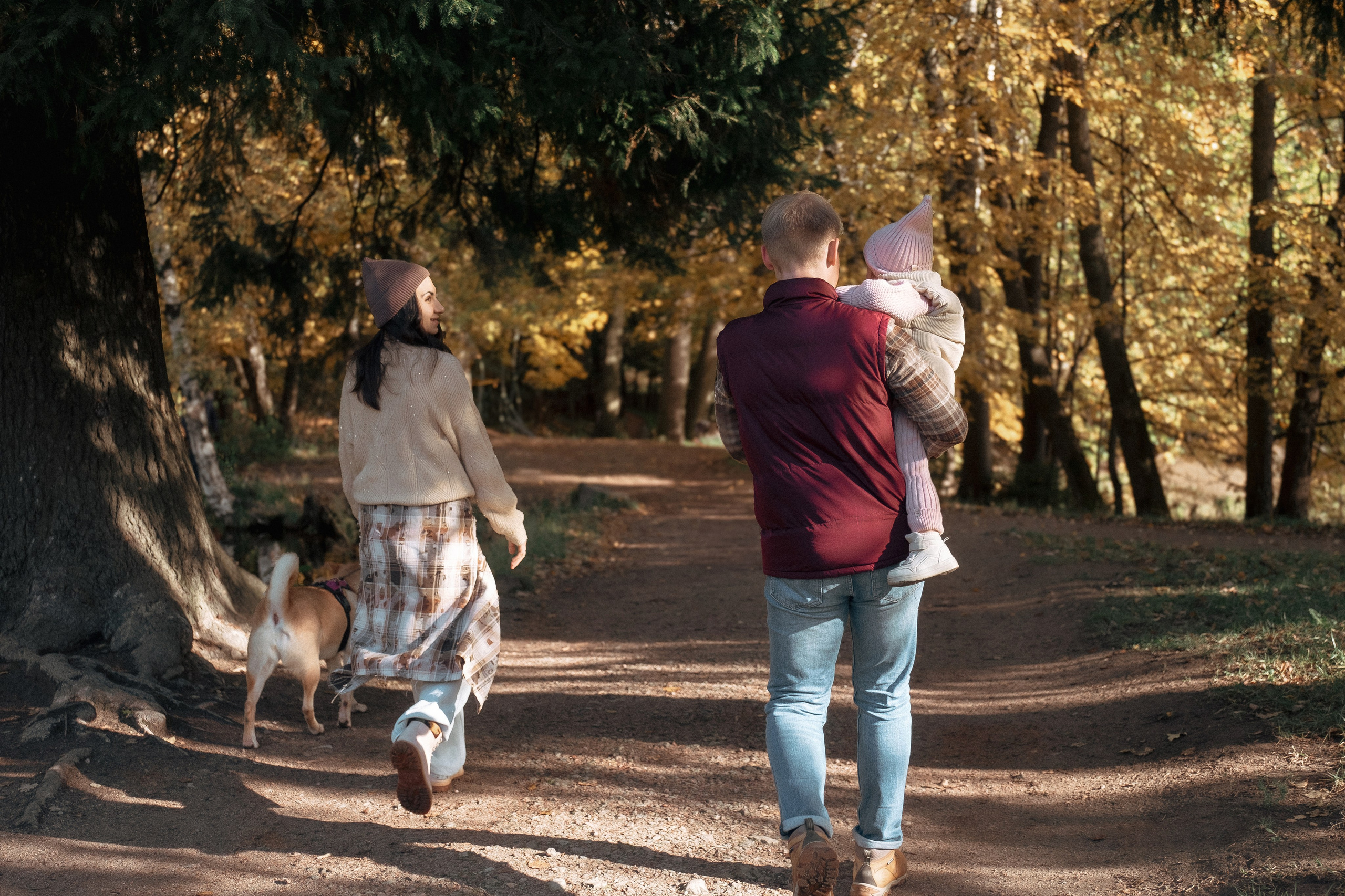 Осенняя история. Семейный и детский фотограф в Санкт-Петербурге