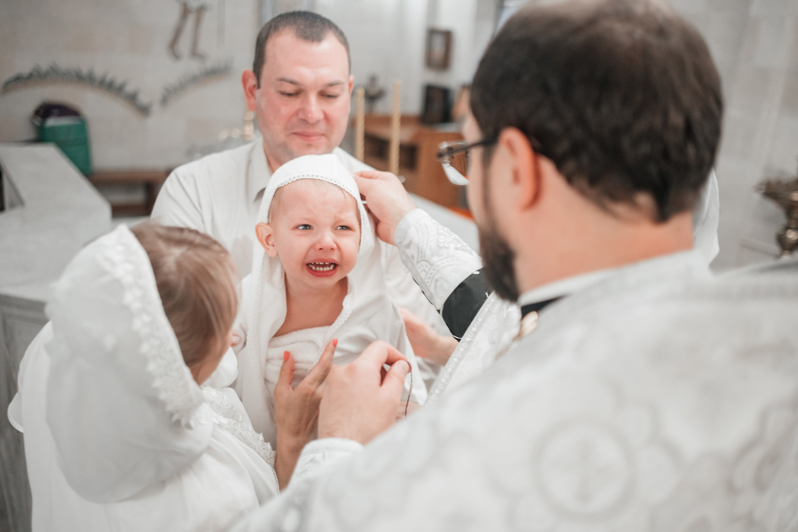 Крещение Артемия. Семейный фотограф в Москве и Подмосковье Иванова Нина