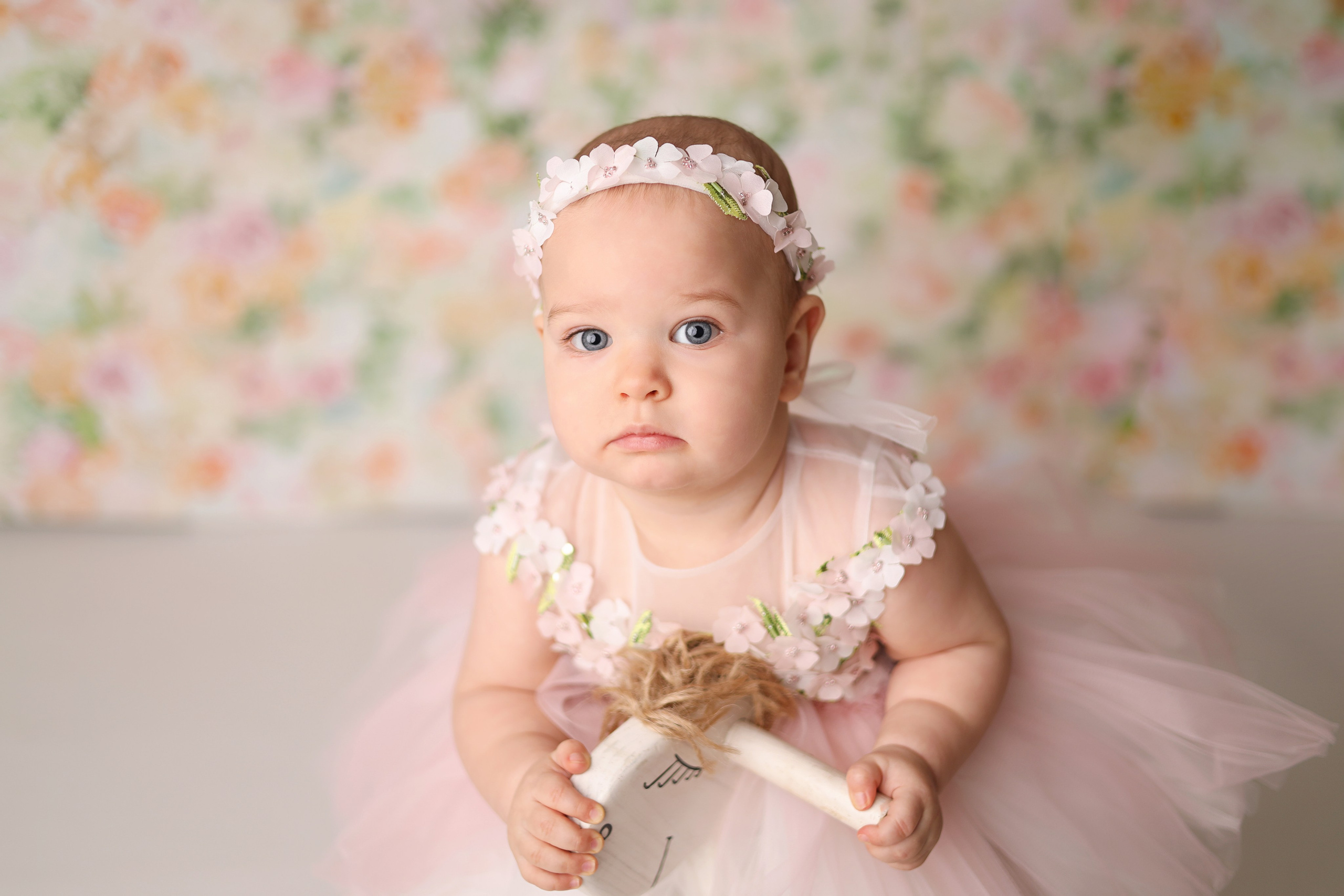 Маше 1 годик. Фотограф новорожденных Москва. Ньюборн фотограф Москва