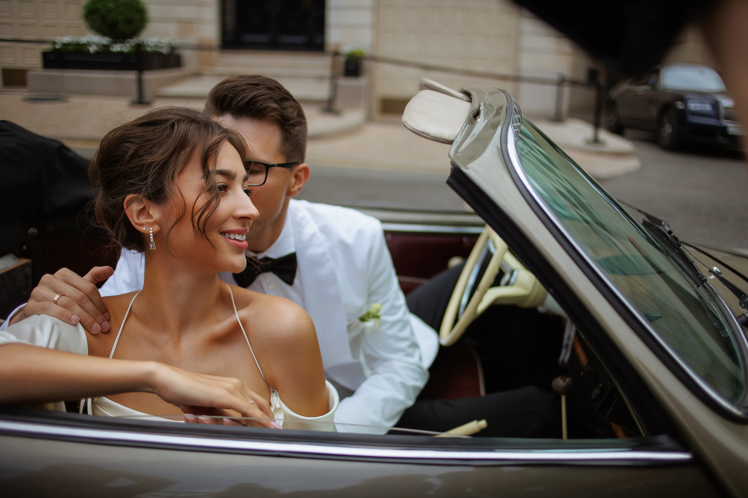 Ретро машина Анна и Владислав. Марковкина КрисТина