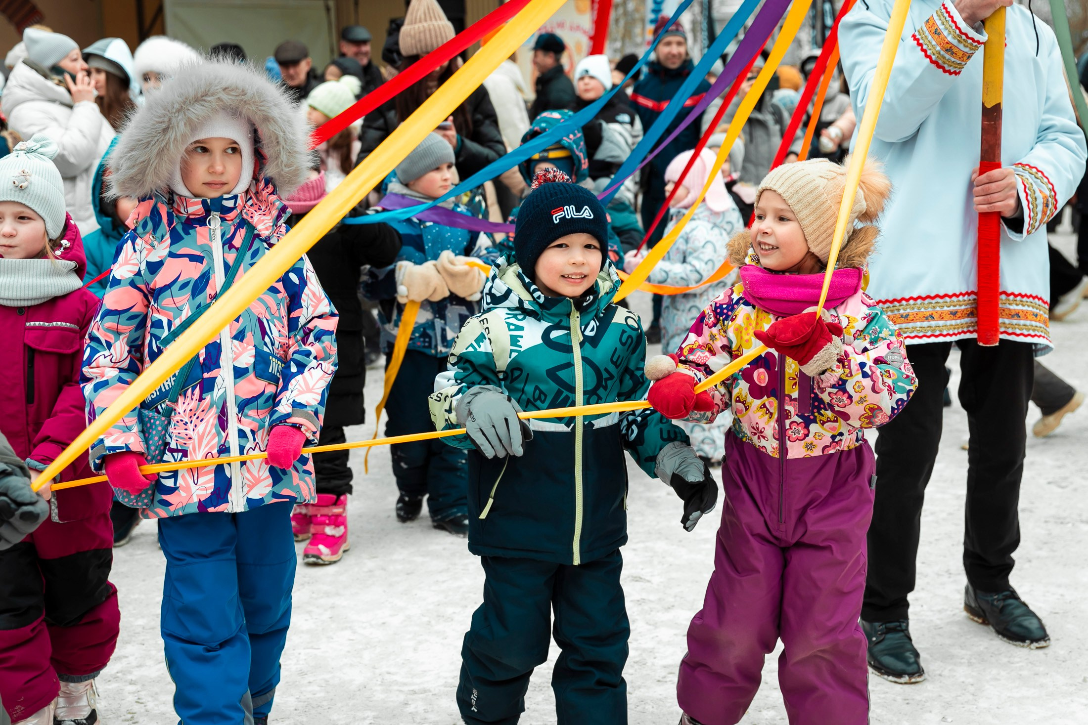 Масленица в берёзовой роще. Фотограф в Новосибирске Сергей Белов