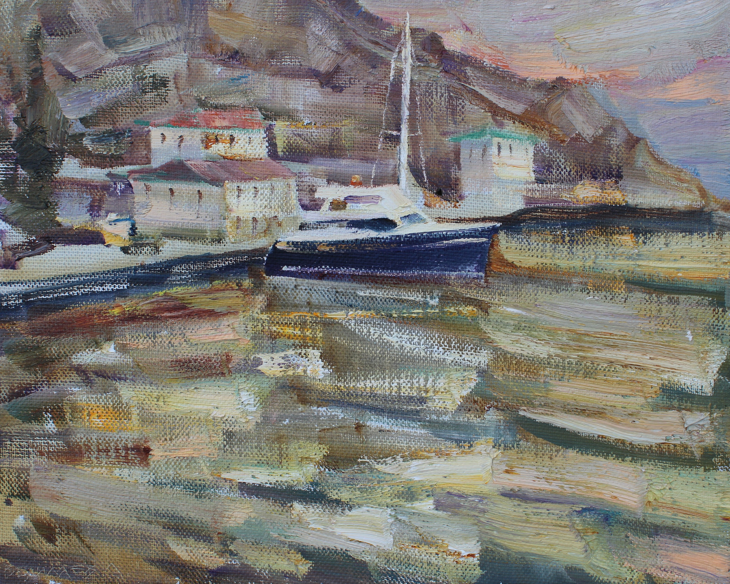 "Балаклава". 2025. Холст, масло. 40х50 см. Цена: 10000 руб.