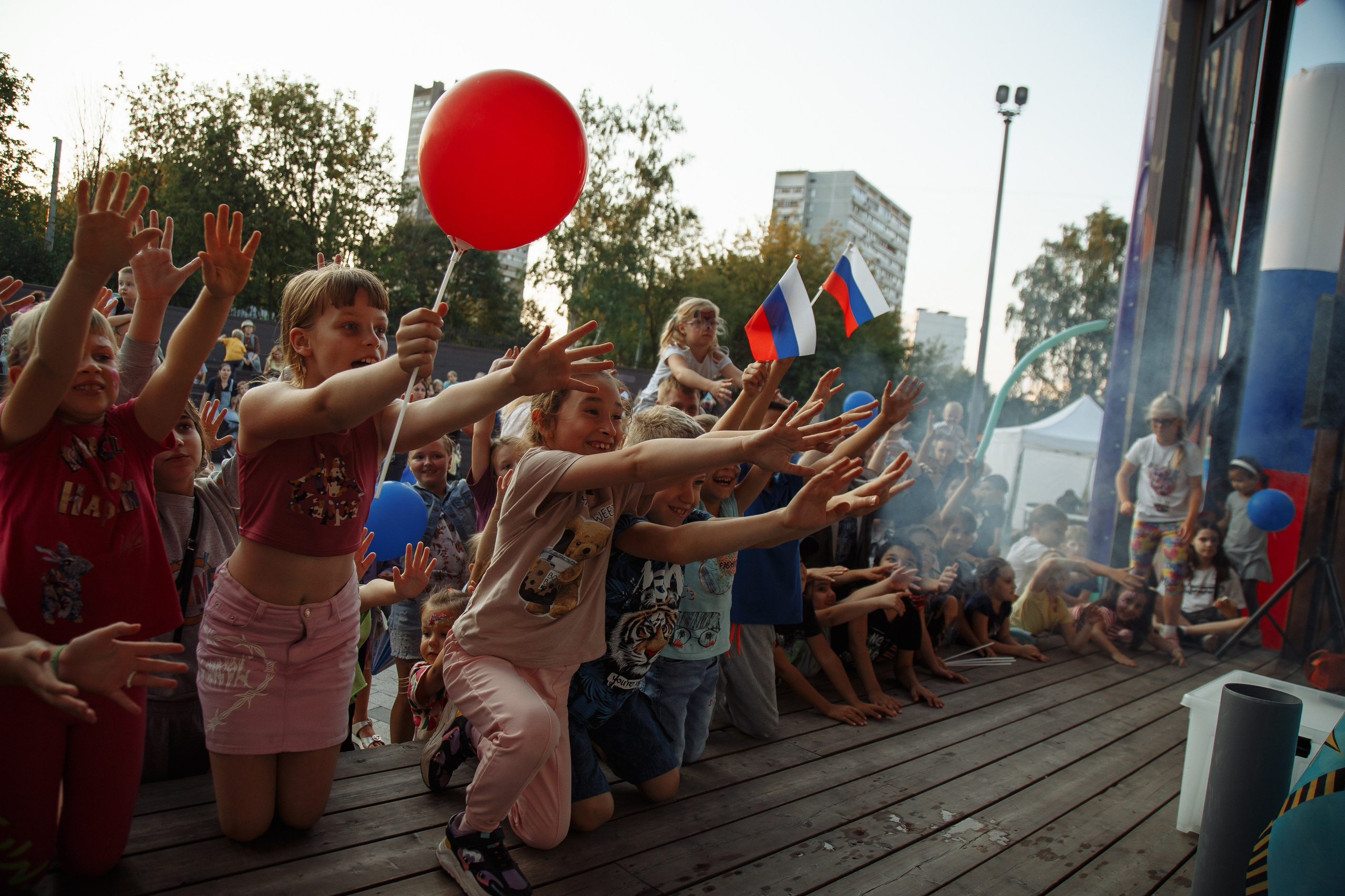 День Российского флага. Свадебный Семейный Репортажный фотограф в Москве