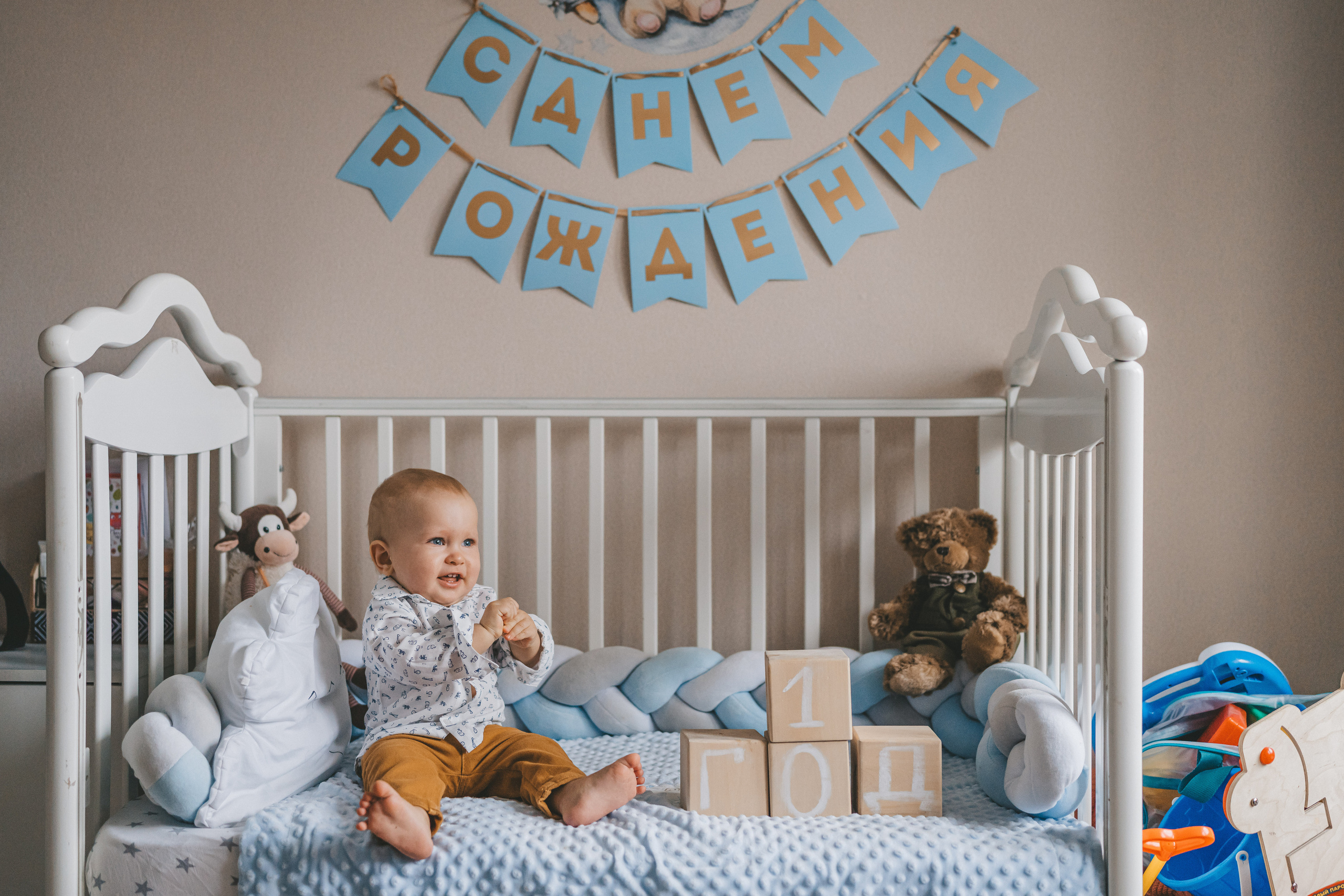 Тимофею 1 годик. Ярослава Осетрова фотограф — Мск