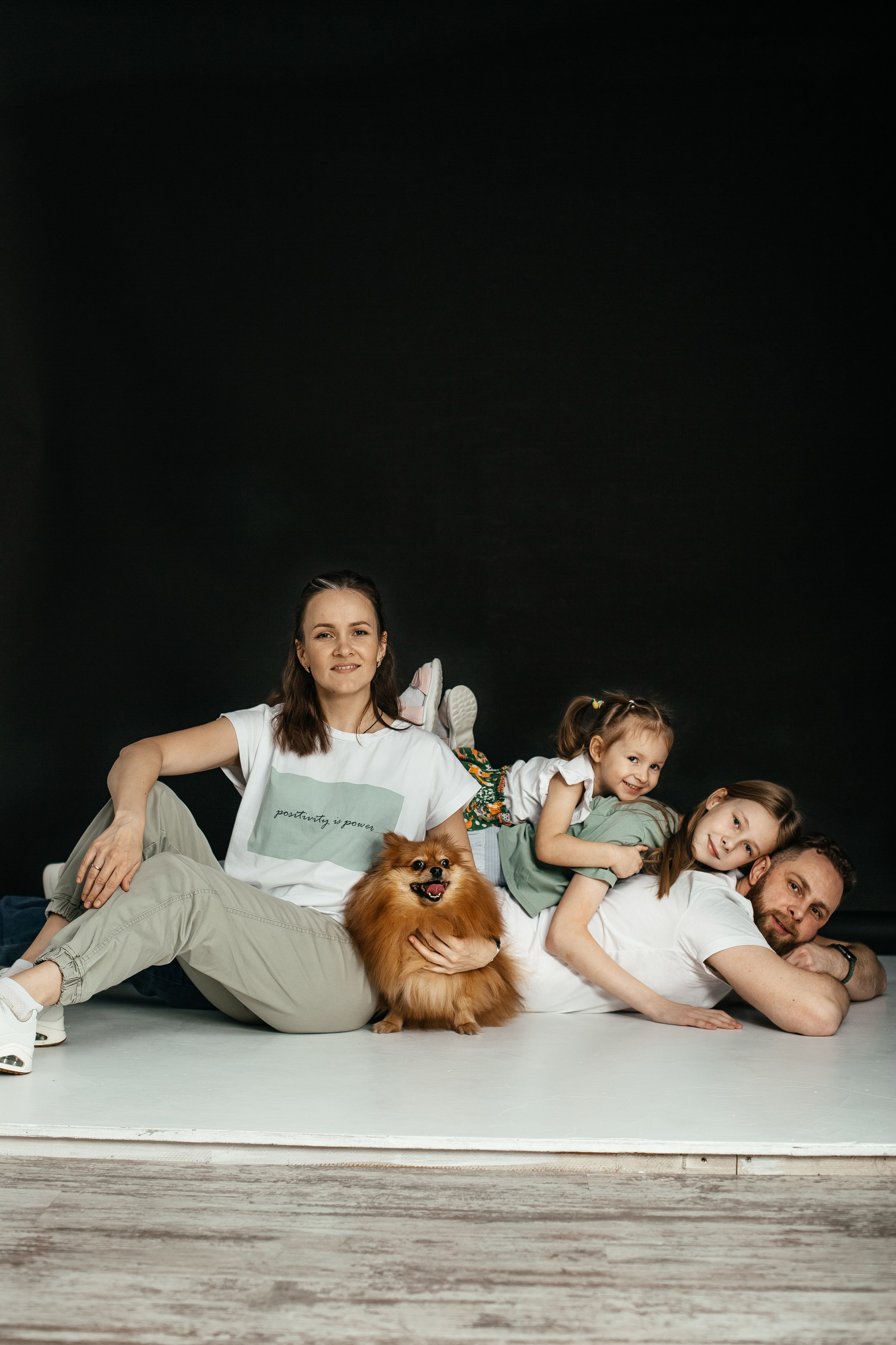 Настя с семьей. Фотограф Краснодар Марго Хелбен