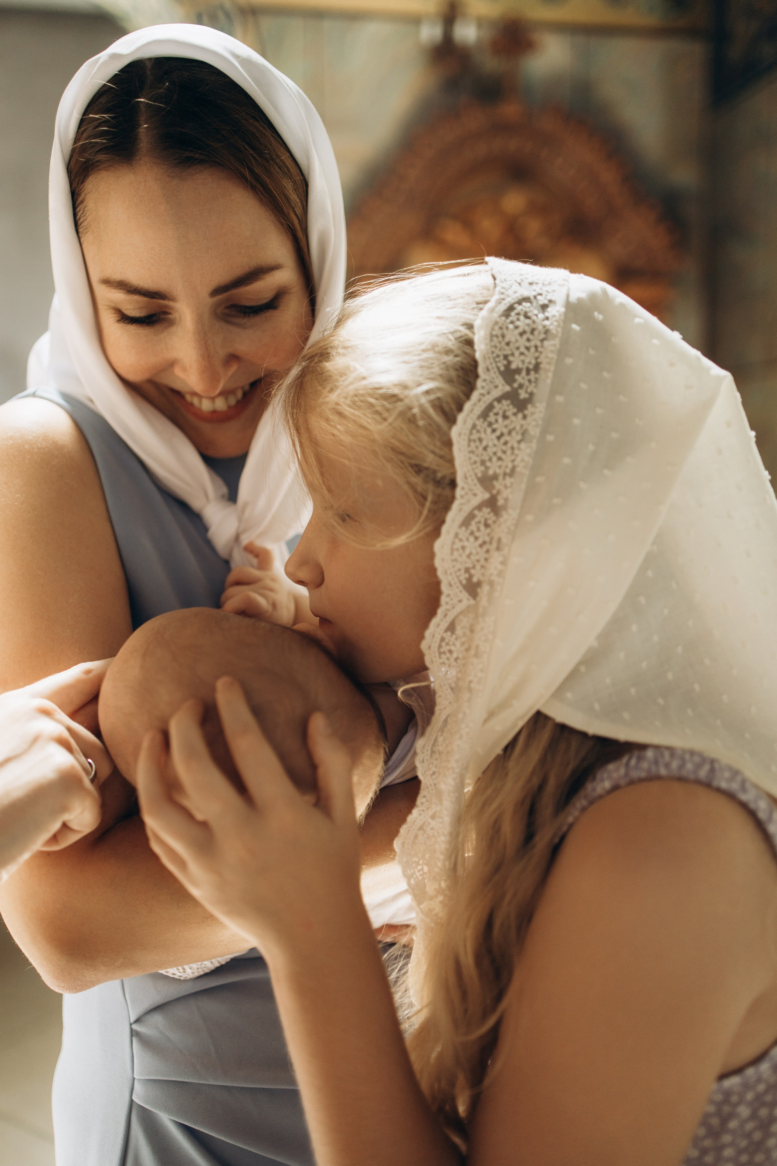 Крещение Ивана. Самый теплый фотограф в Краснодаре Рябоконь Ксения