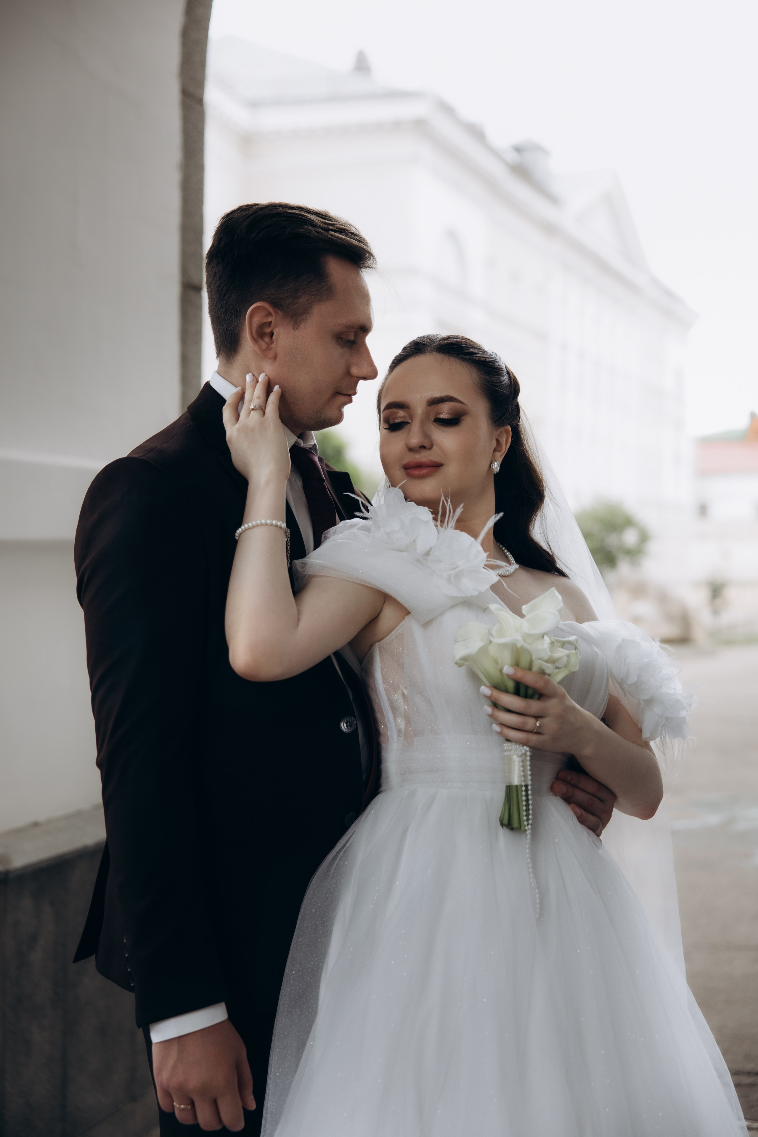 Свадебная фотосъемка в Пензе: Ольга и Владислав в отеле и студии «Перспектива»