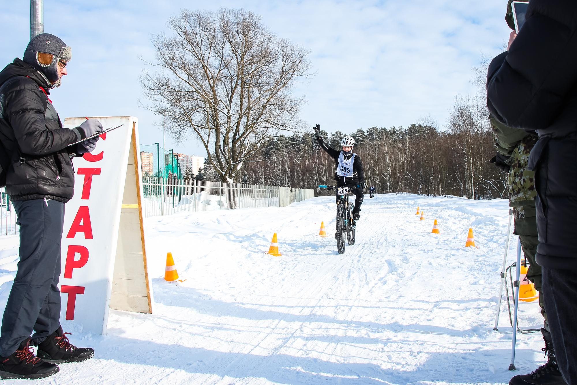 Велогонка «Снежные Дюны». Мария Ткаченко. Документальная фотография
