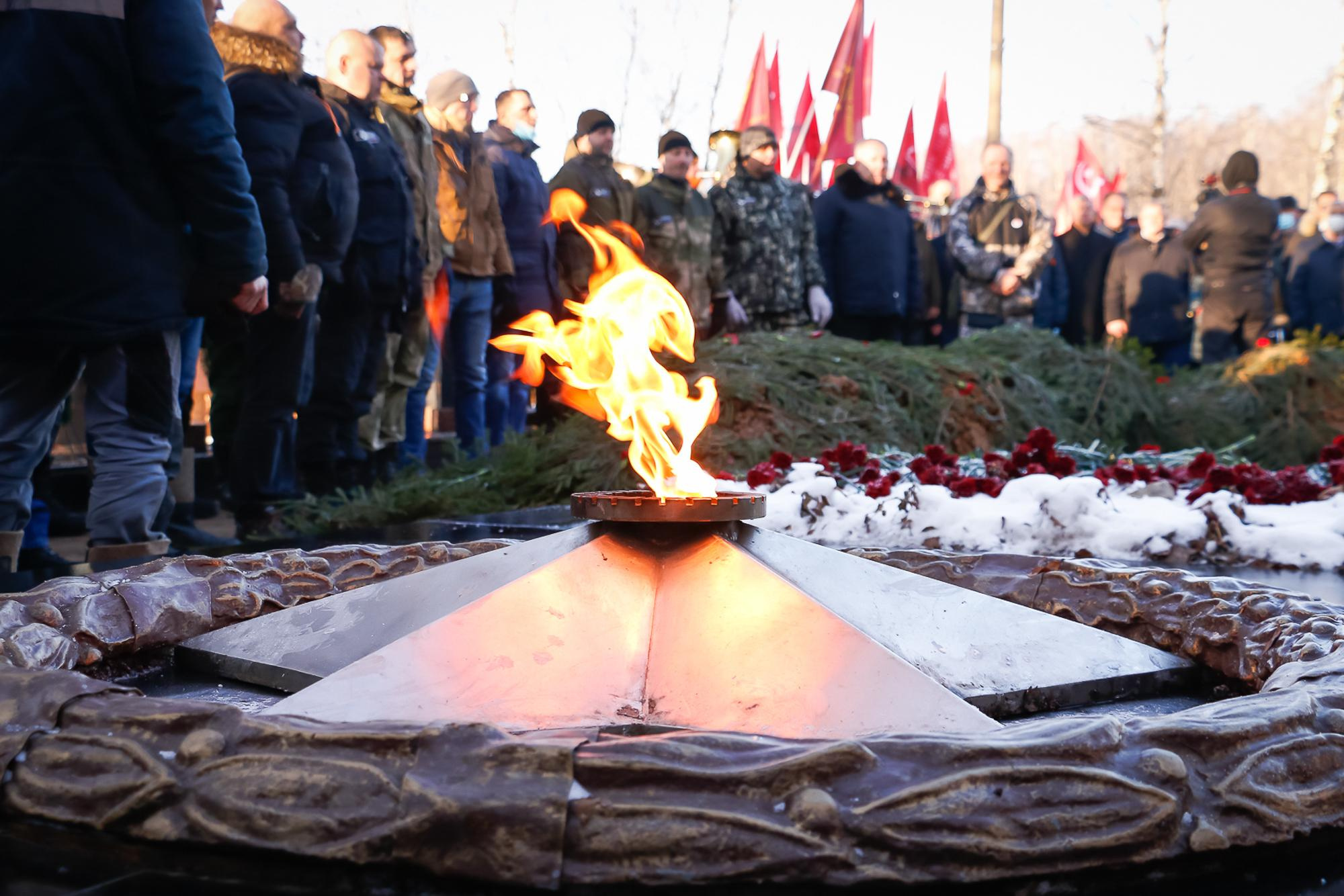 Захоронение останков защитников Москвы. Мария Ткаченко. Документальная фотография