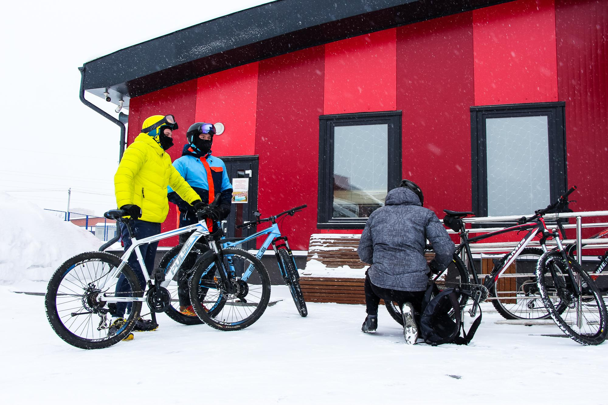 Велогонка «Снежные Дюны». Мария Ткаченко. Документальная фотография