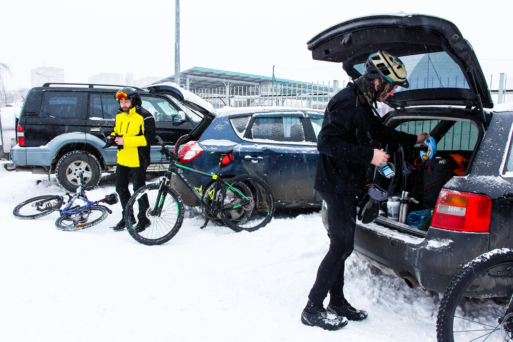 Велогонка «Снежные Дюны». Мария Ткаченко. Документальная фотография