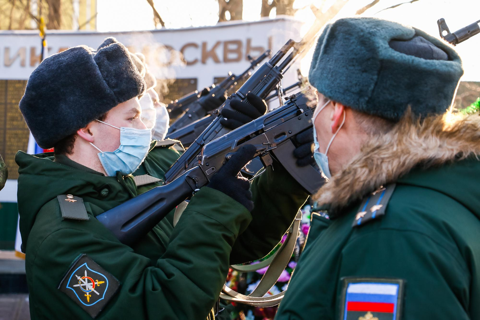 Захоронение останков защитников Москвы. Мария Ткаченко. Документальная фотография