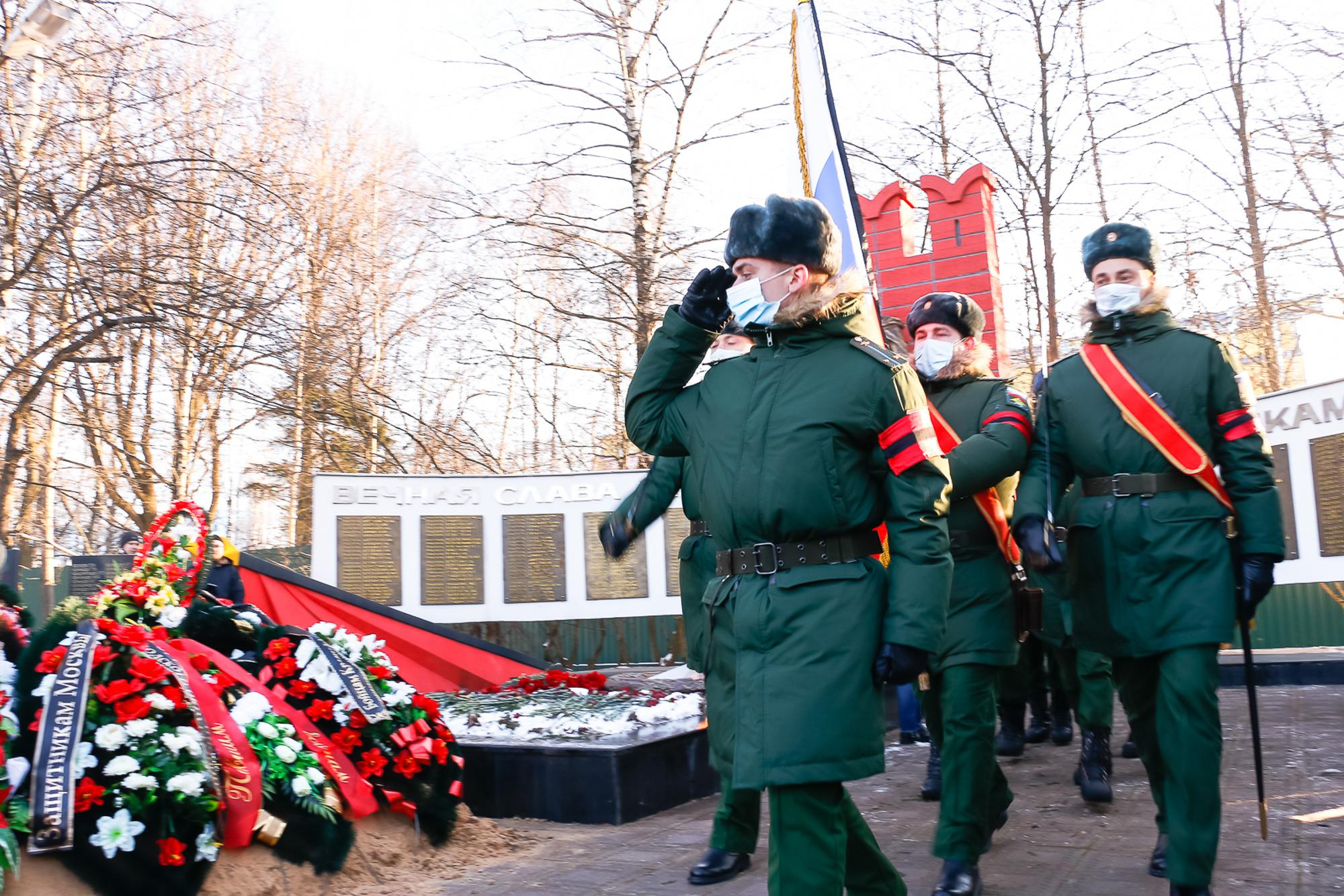 Захоронение останков защитников Москвы. Мария Ткаченко. Документальная фотография