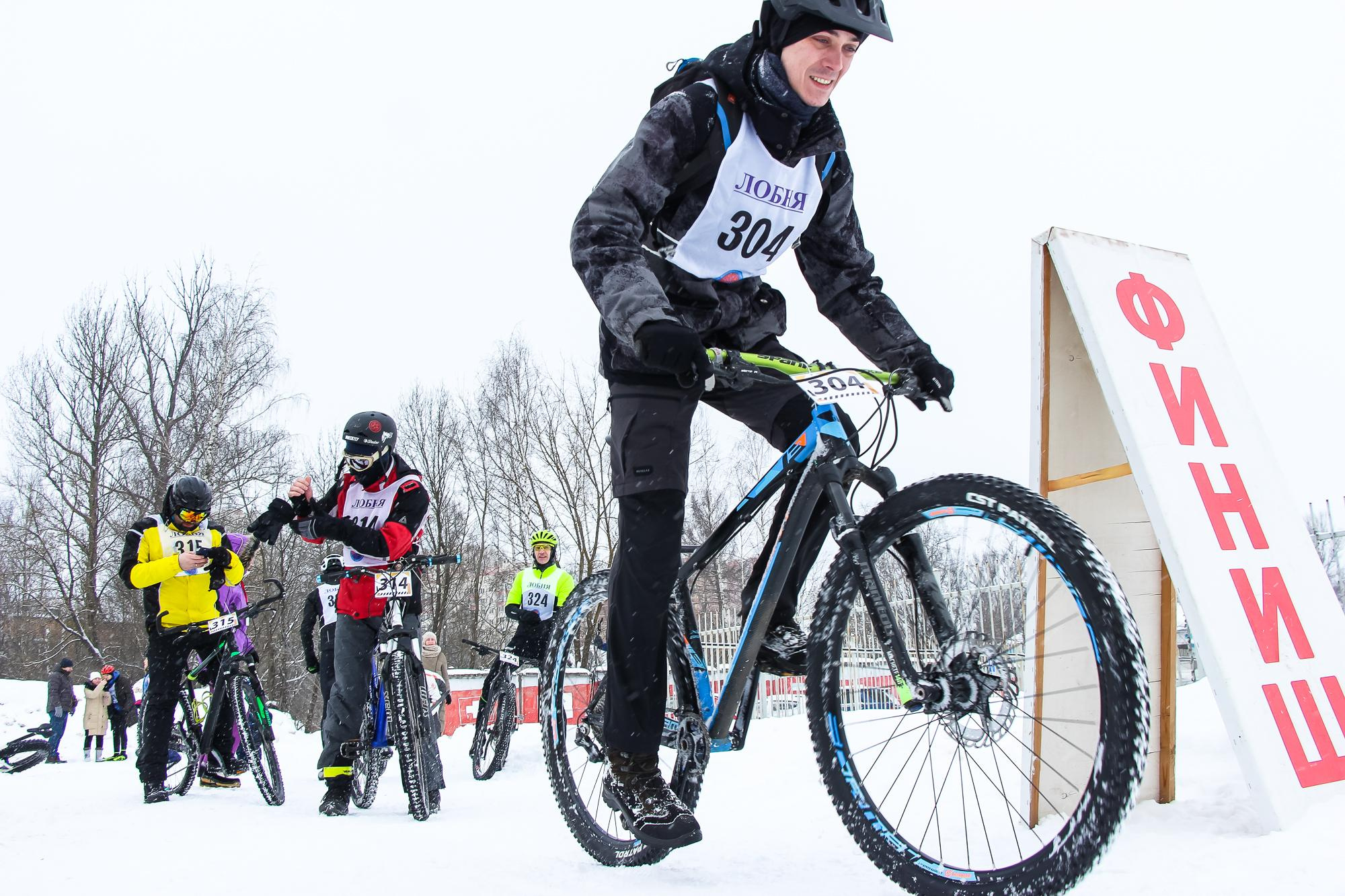 Велогонка «Снежные Дюны». Мария Ткаченко. Документальная фотография