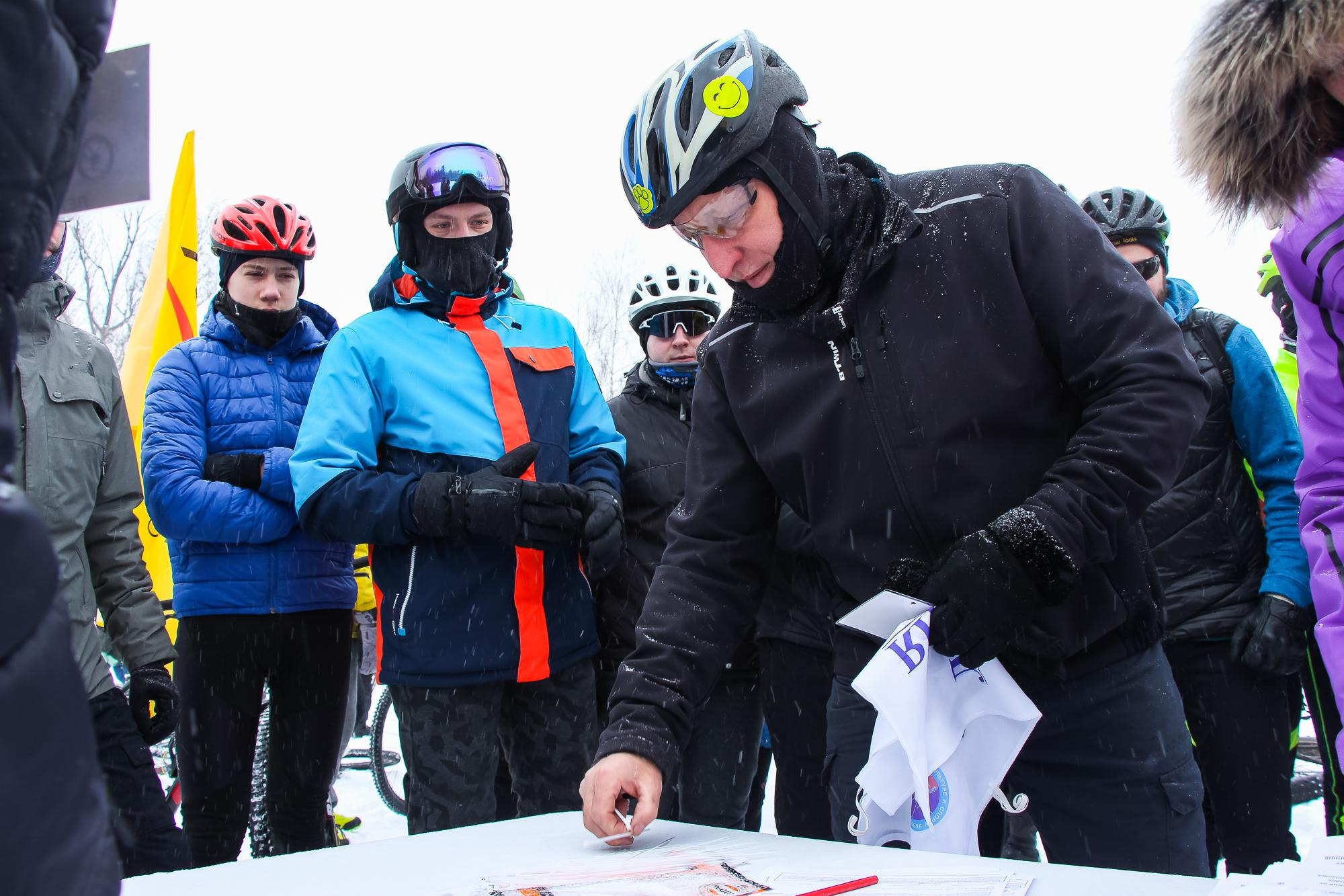 Велогонка «Снежные Дюны». Мария Ткаченко. Документальная фотография