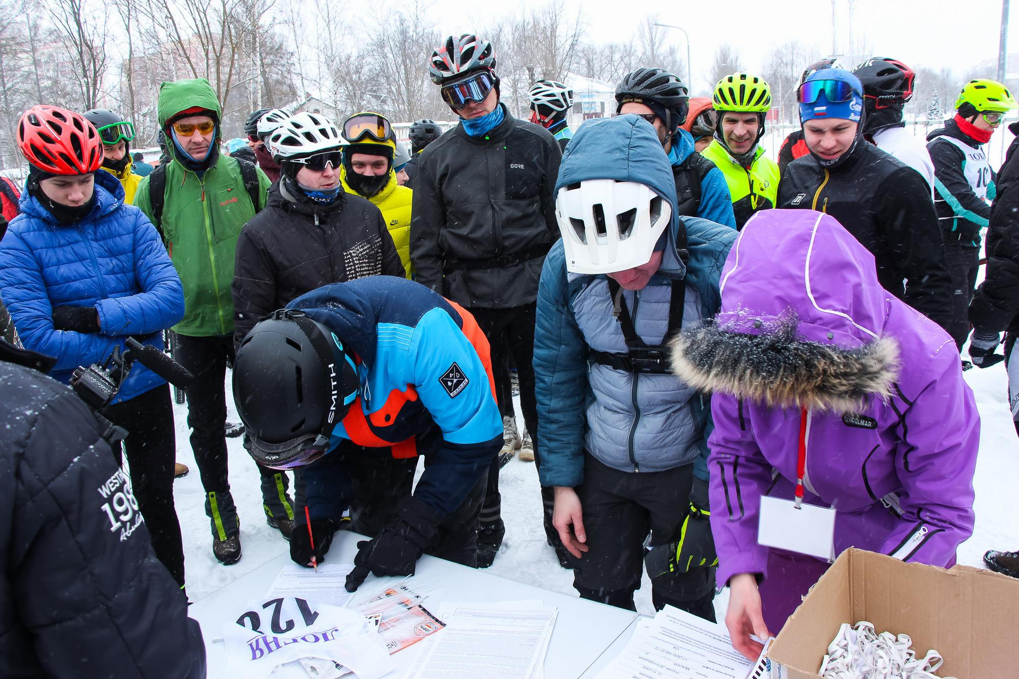 Велогонка «Снежные Дюны». Мария Ткаченко. Документальная фотография