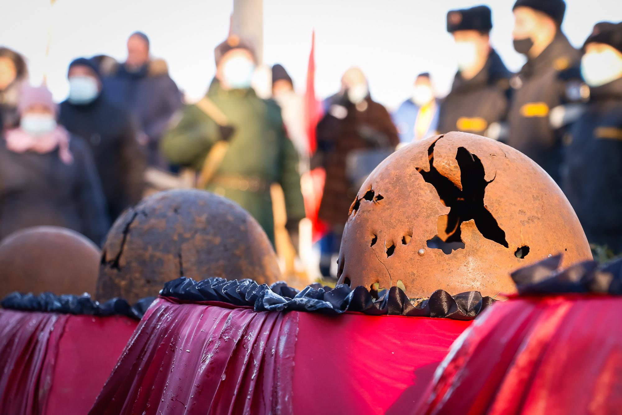 Захоронение останков защитников Москвы. Мария Ткаченко. Документальная фотография