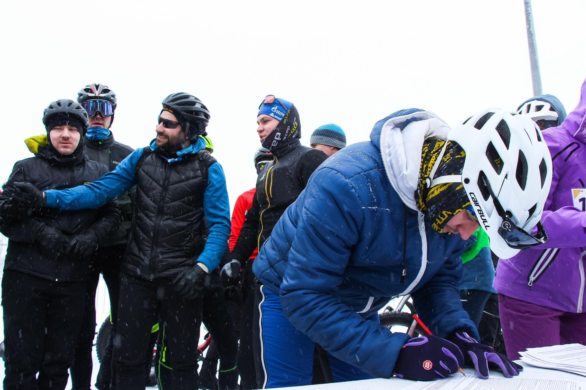 Велогонка «Снежные Дюны». Мария Ткаченко. Документальная фотография