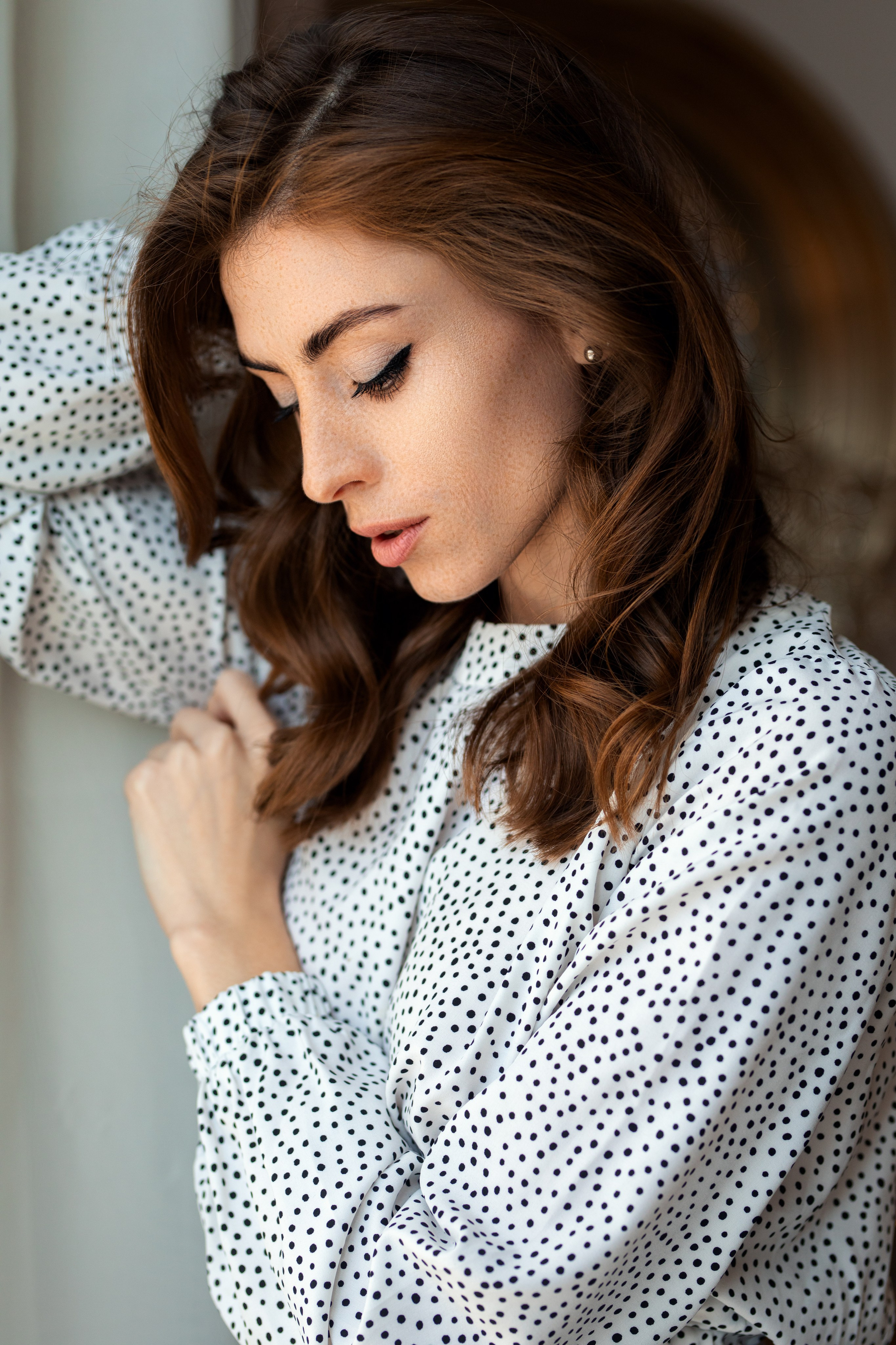 Новогодний фотосет в интерьерной студии с Надеждой в формате для «себя»