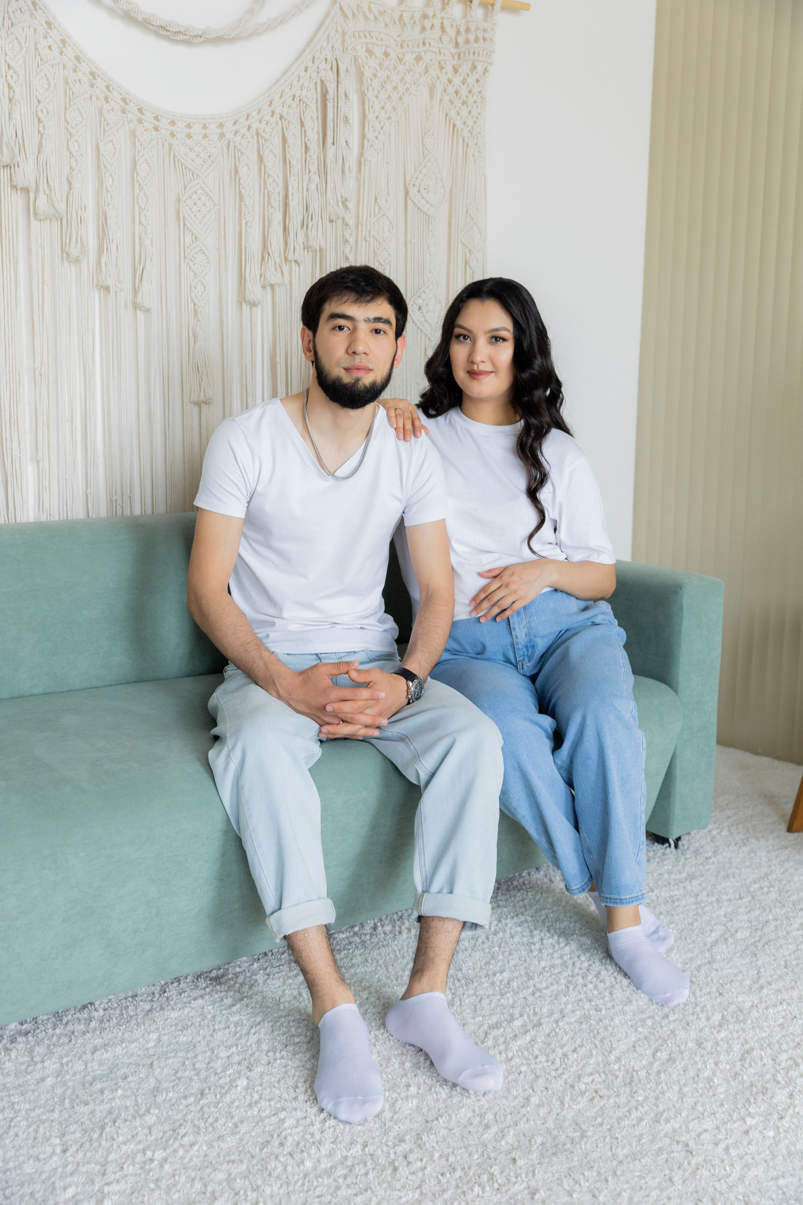 Жубаныш и Аружан (беременность)